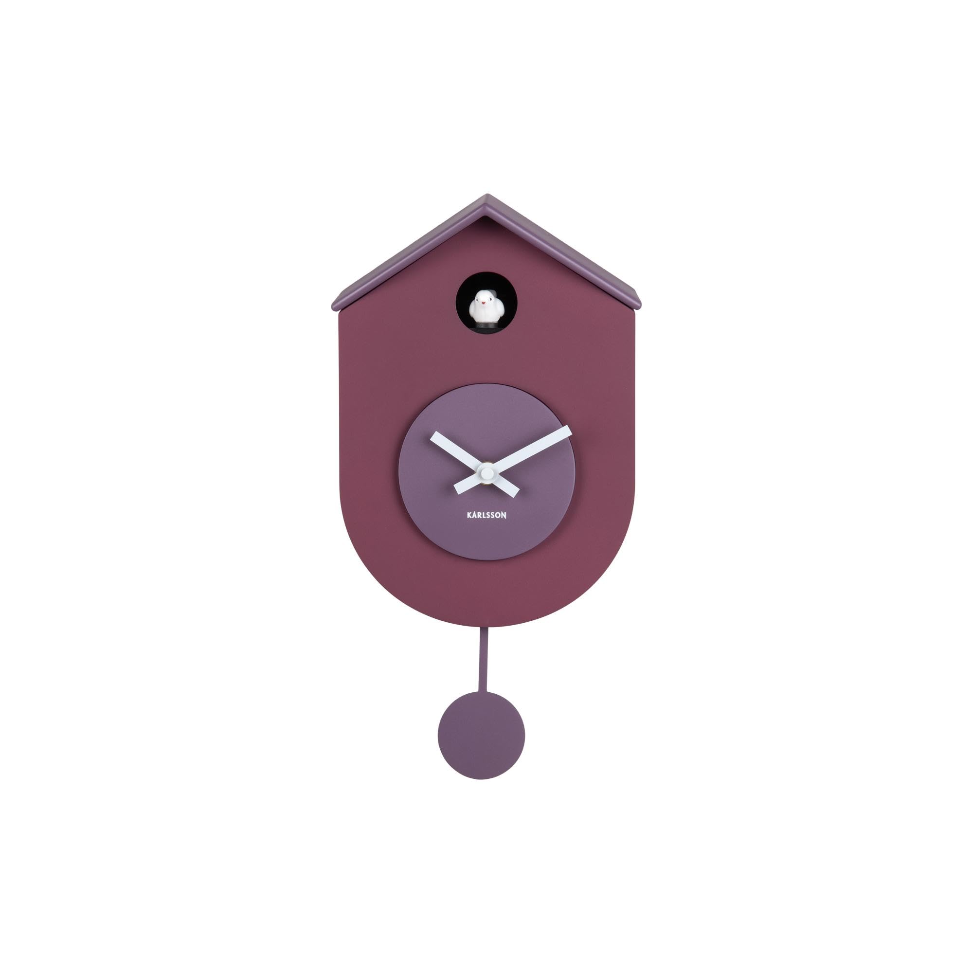 karlsson-grato-cuckoo-wanduhr-dunkelviolett-9-2-x-17-5-x-33-2-cm image 4
