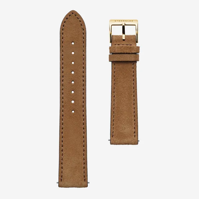 sternglas-wildleder-20-uhrenarmband-20-mm-braun image 1
