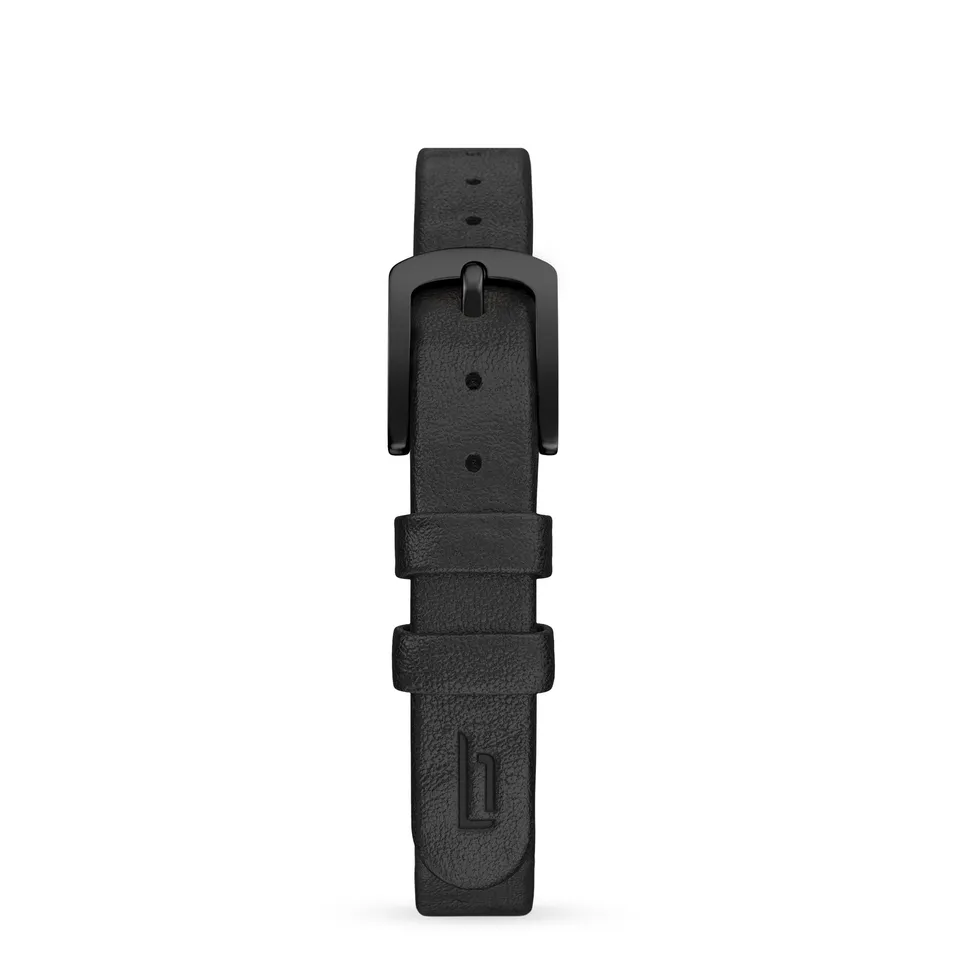 lilienthal-berlin-leather-strap-leder-wechselarmband-black image 1