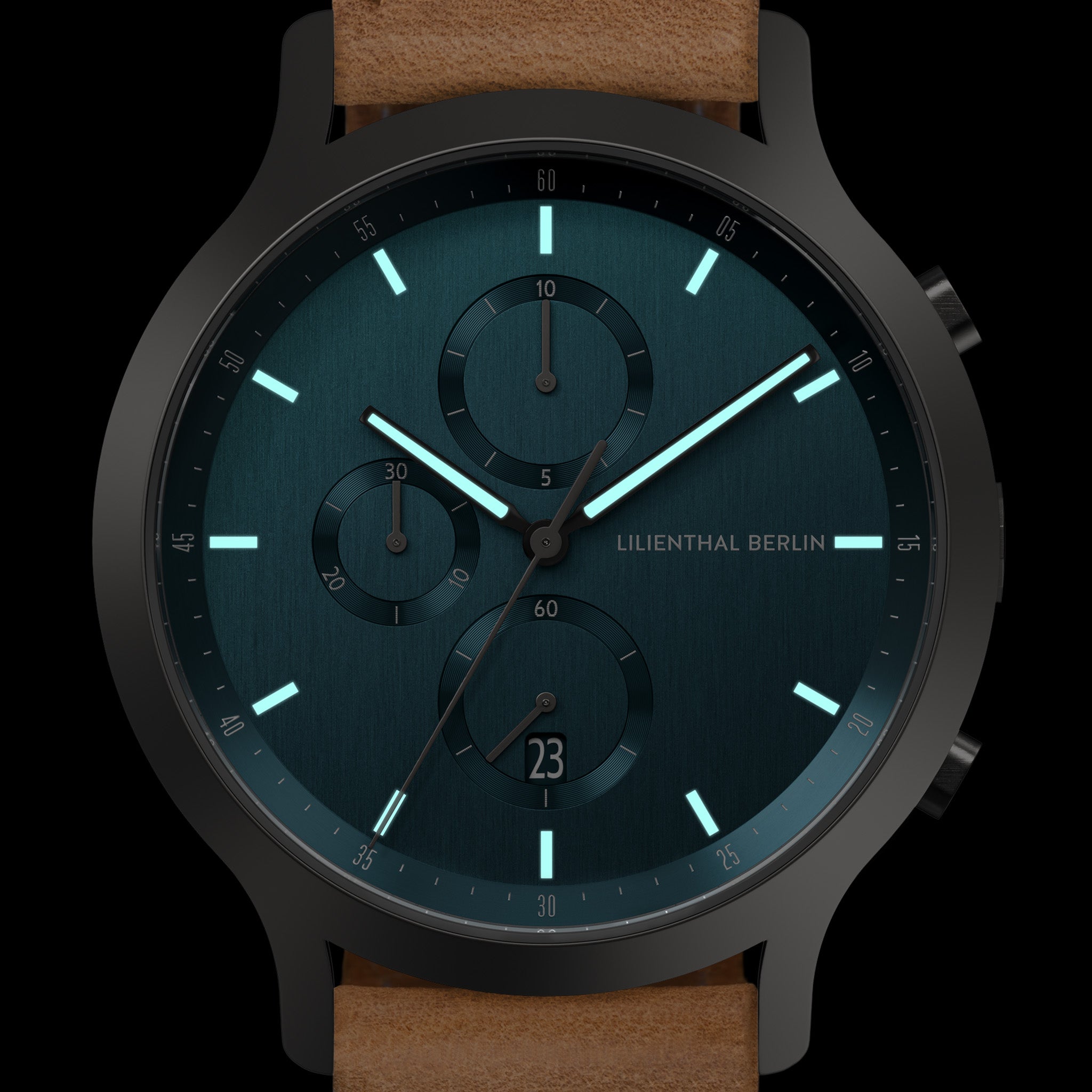 lilienthal-berlin-chronograph-myth-herrenuhr-petrol image 7