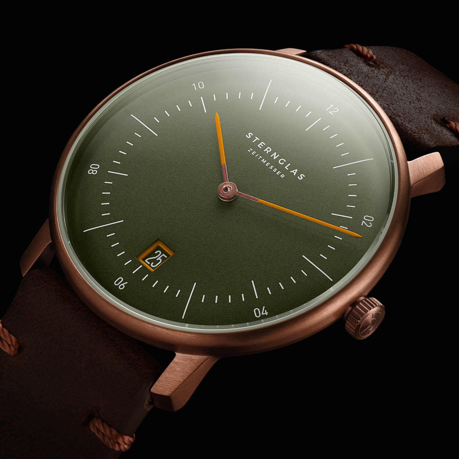 sternglas-naos-edition-bronze-quarzuhr-38-mm-schilfgr-n image 8