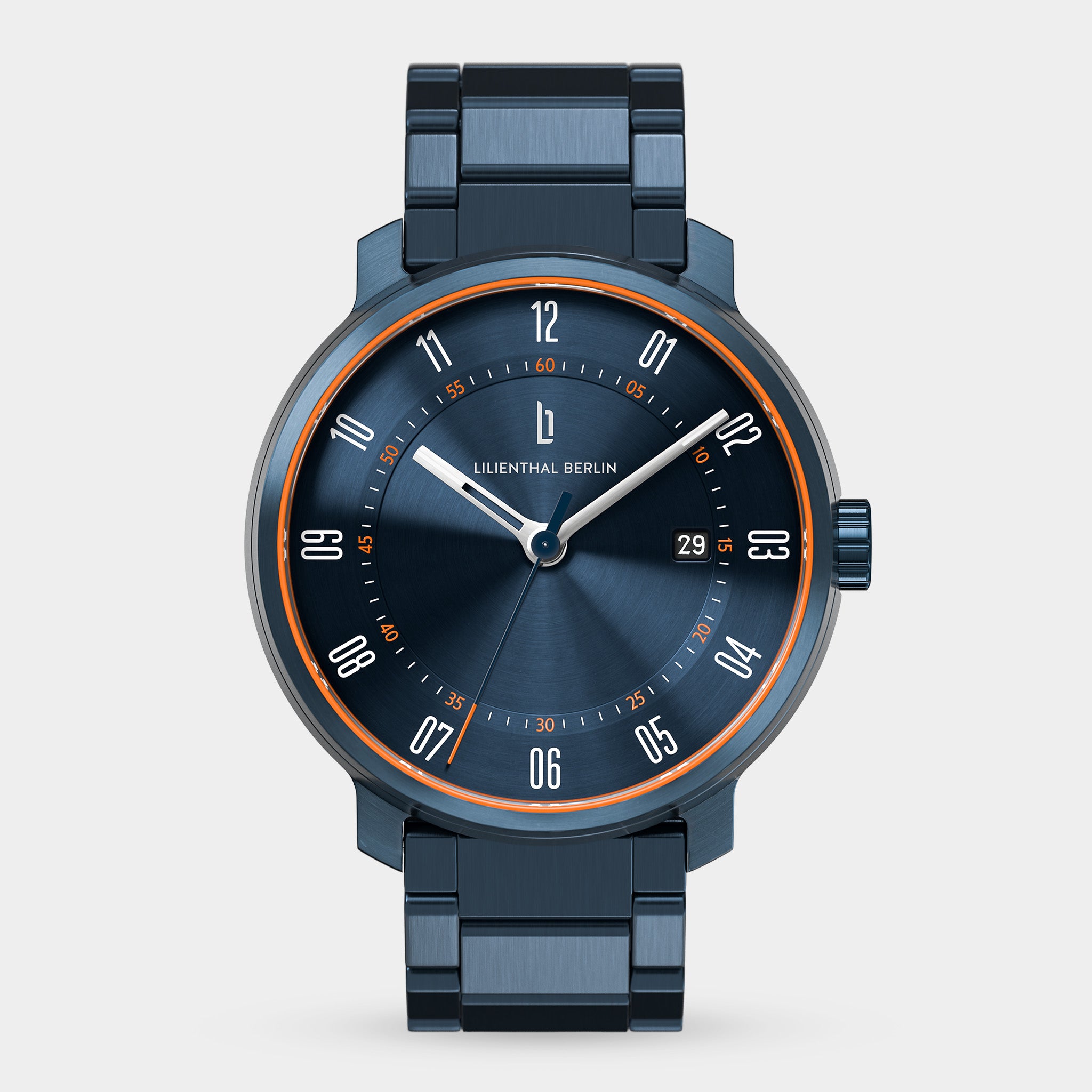 lilienthal-berlin-neolux-blue-orange-automatik-uhr-42mm image 1