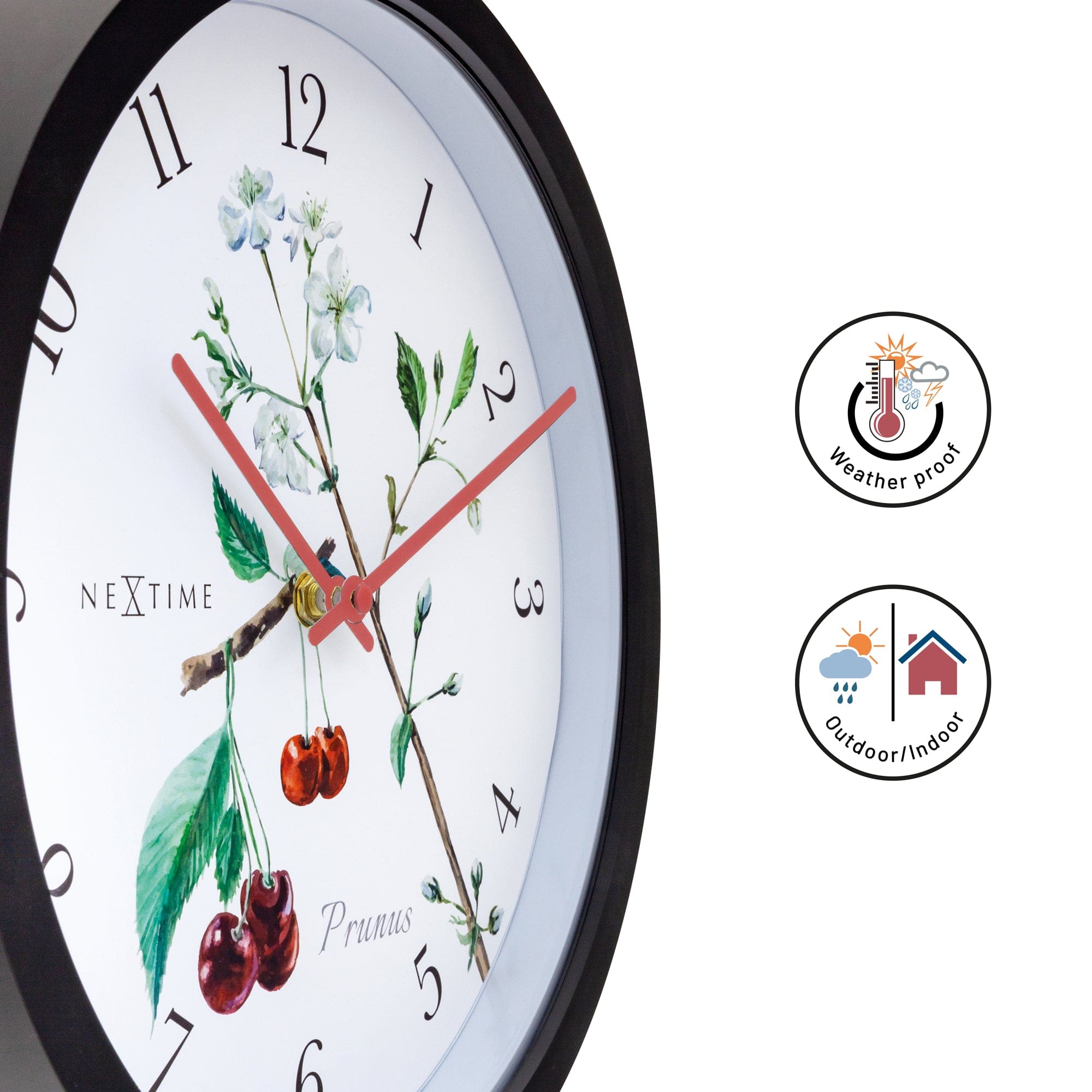 nextime-prunus-outdoor-wanduhr-30-5-cm-wetterfest-schwarz image 7