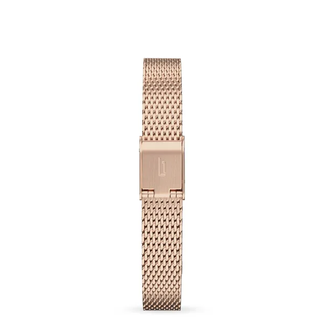 lilienthal-berlin-mesh-armband-rosegold-brushed-uhrenarmband image 1