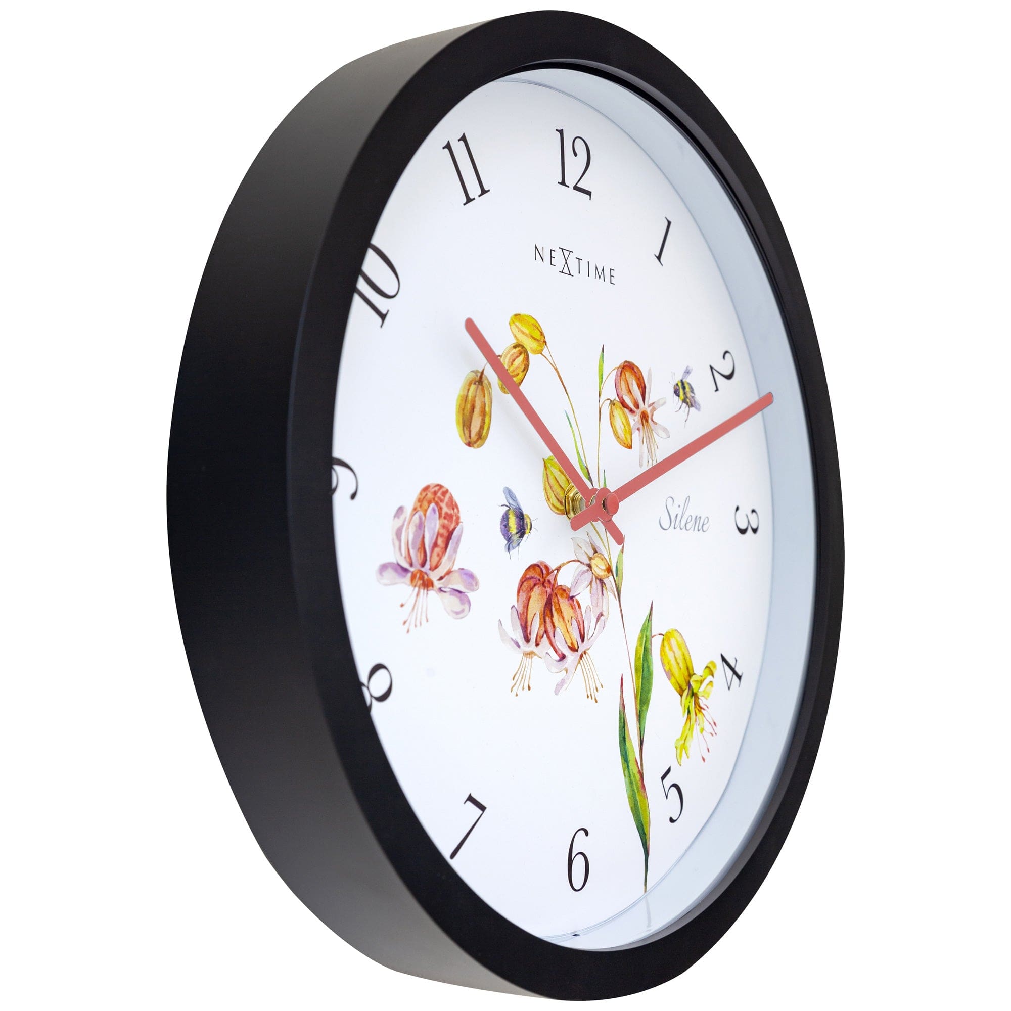 nextime-silene-outdoor-wanduhr-30-5-cm-wetterfest-schwarz image 2