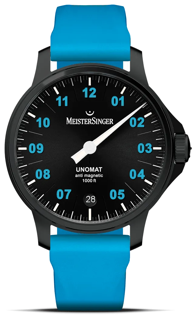 meistersinger-edition-unomat-einzeiger-armbanduhr image 1