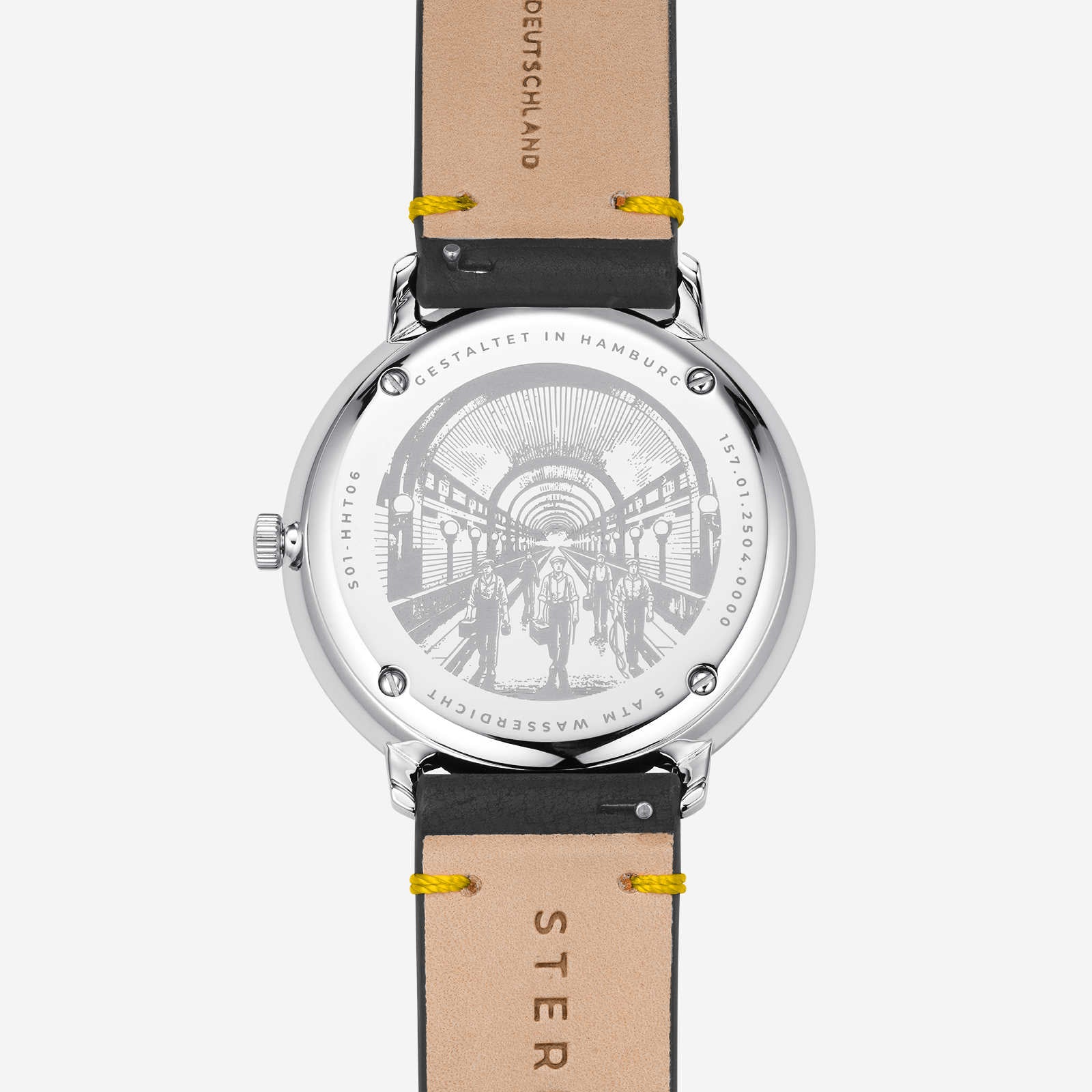 sternglas-hamburg-edition-1911-uhr-42-mm-herren-uhr-dunkelblau-elbtunnel-design image 8