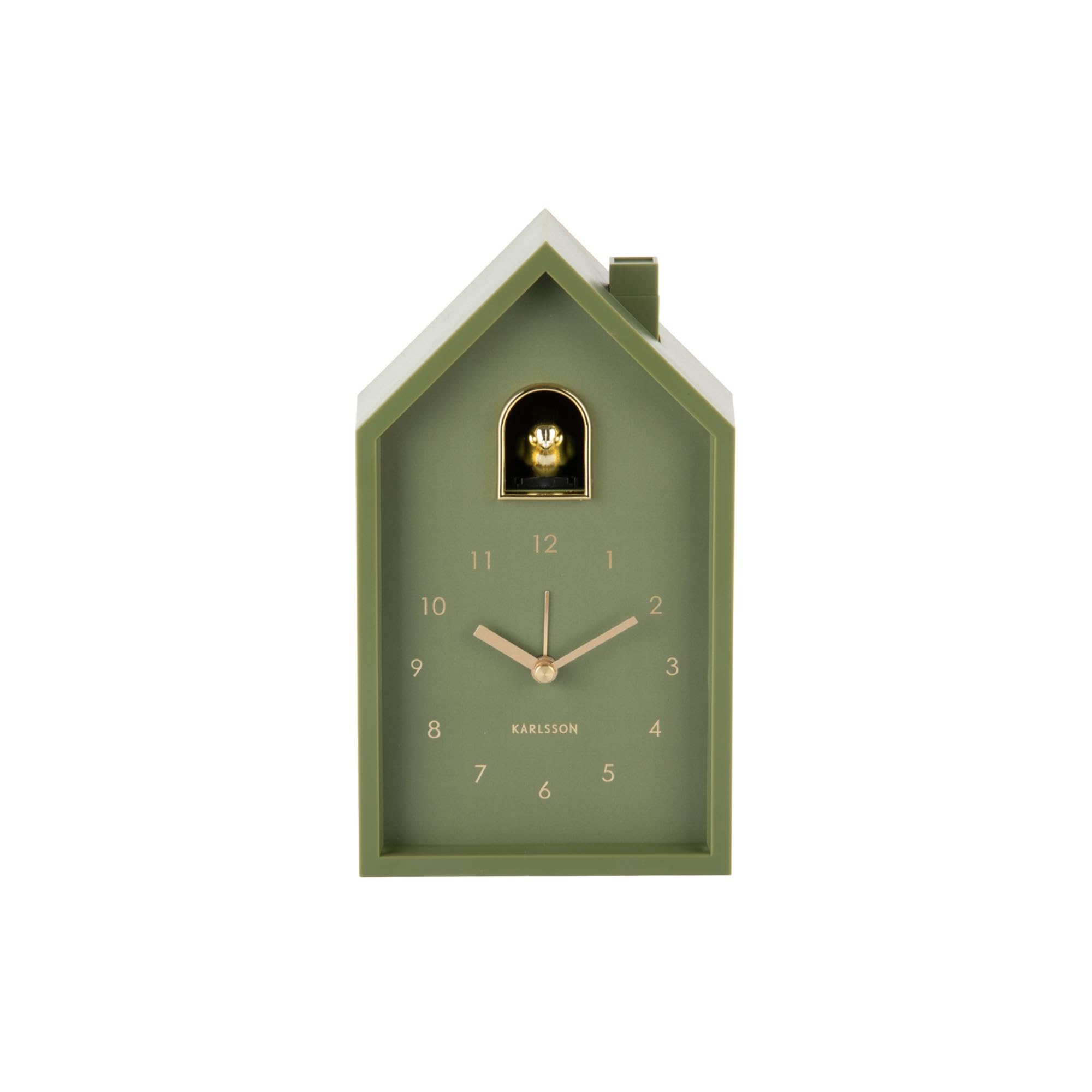 karlsson-modern-cuckoo-oro-wecker-gr-n-15-x-11-5-x-20-cm image 3