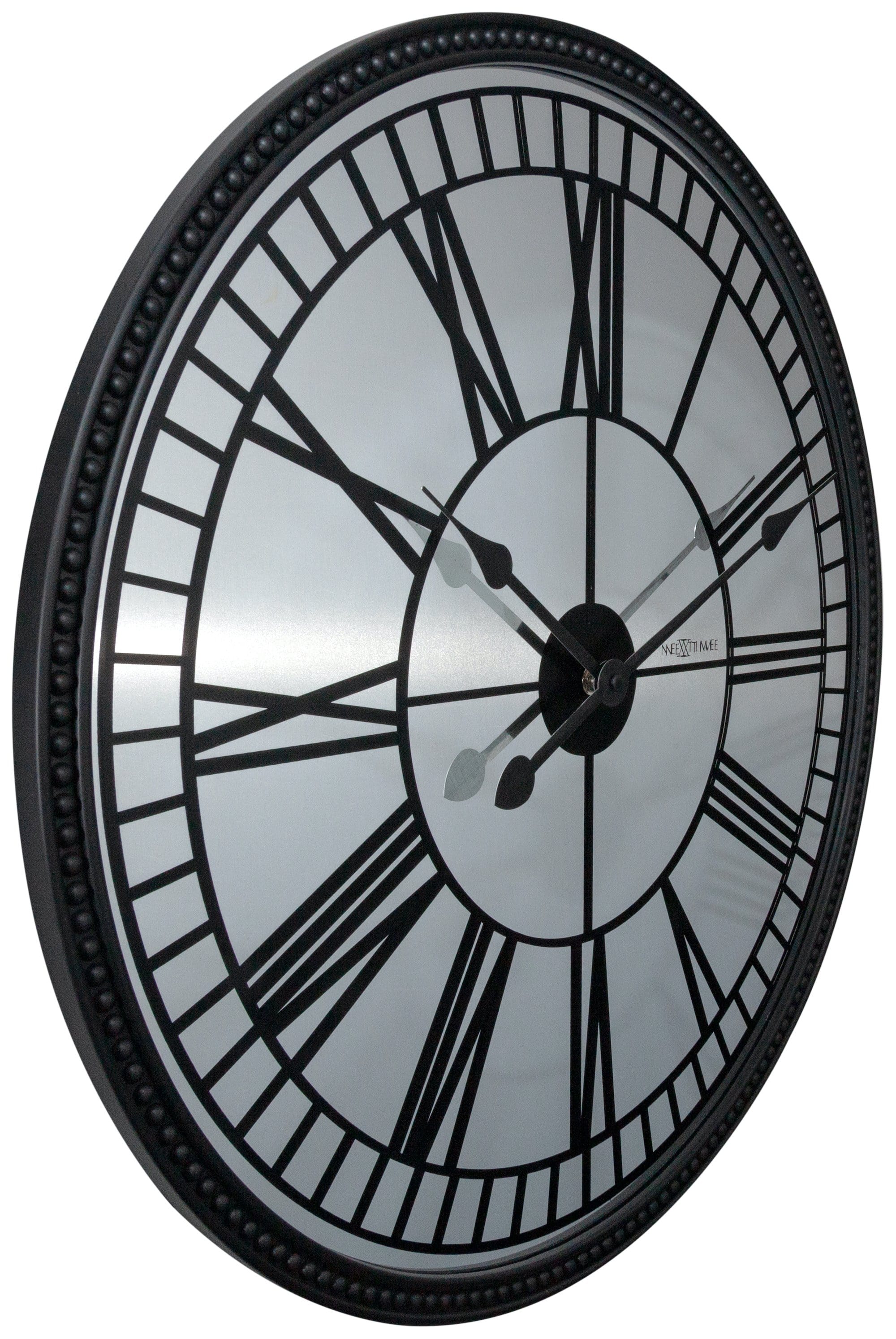 nextime-cleopatra-mirror-wanduhr-56-cm-spiegel-glas-schwarz image 2