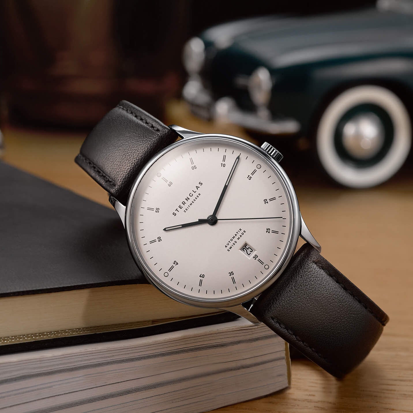 sternglas-kanton-2-0-silber-modena-schwarz-39-mm-leder-herrenuhr image 6