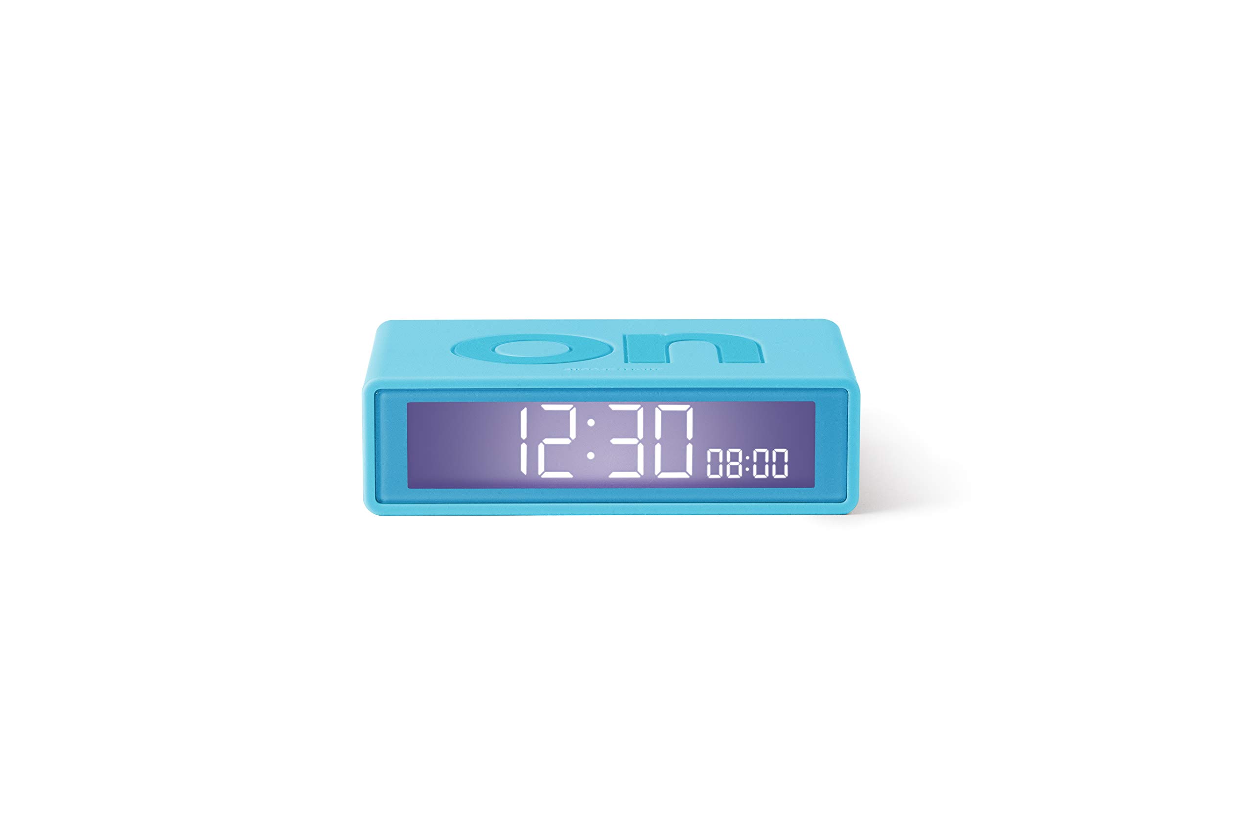 lexon-flip-travel-mini-wecker-violett-wendbar image 7