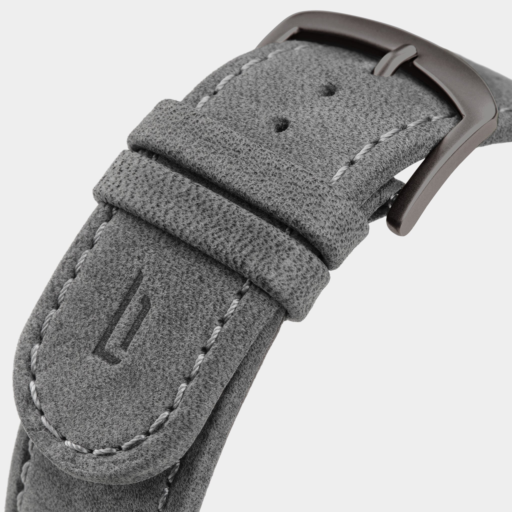 lilienthal-berlin-chronograph-dark-silver-white-mit-lederarmband image 8