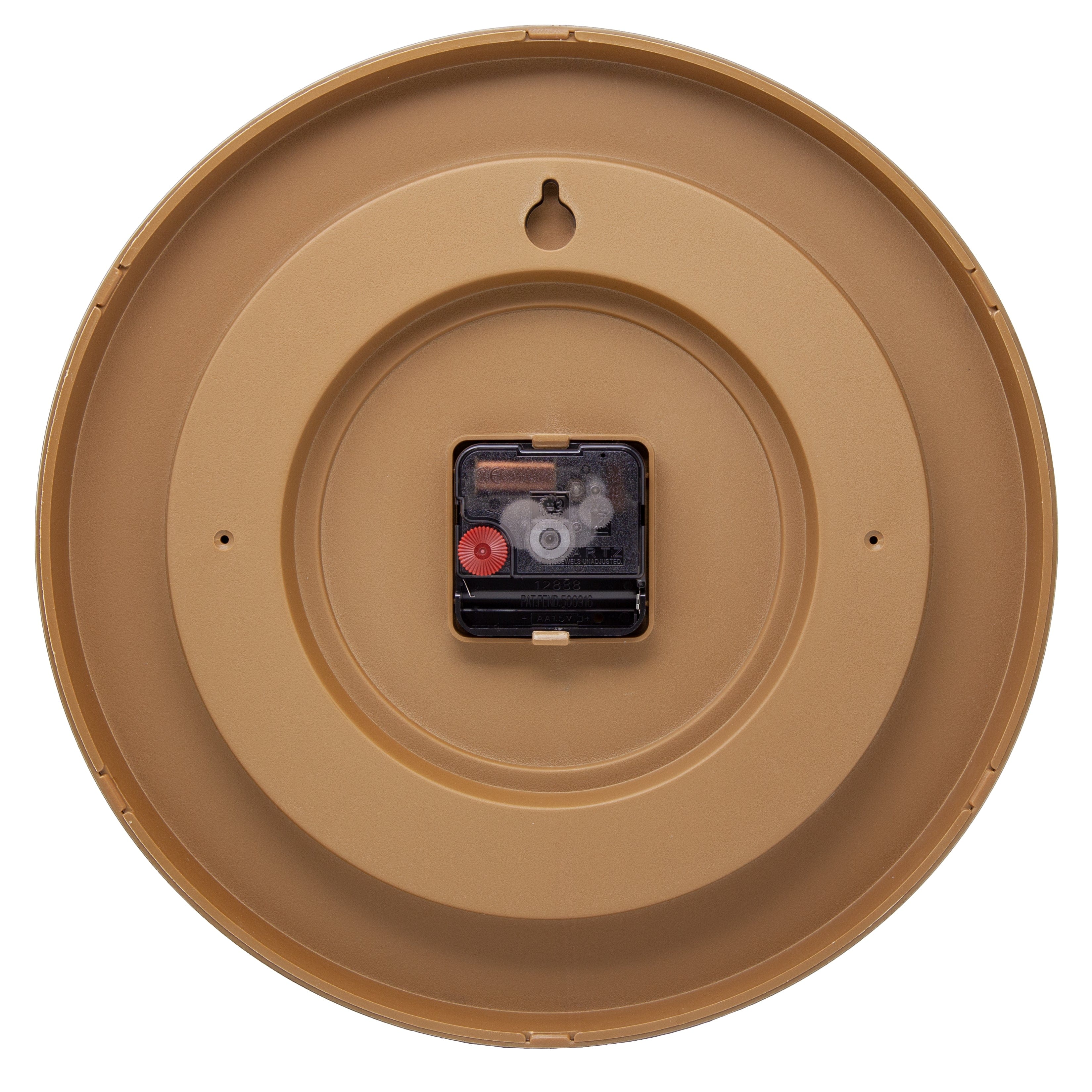nextime-lyra-wanduhr-analog-30-cm-dunkles-holz-kunststoff image 4