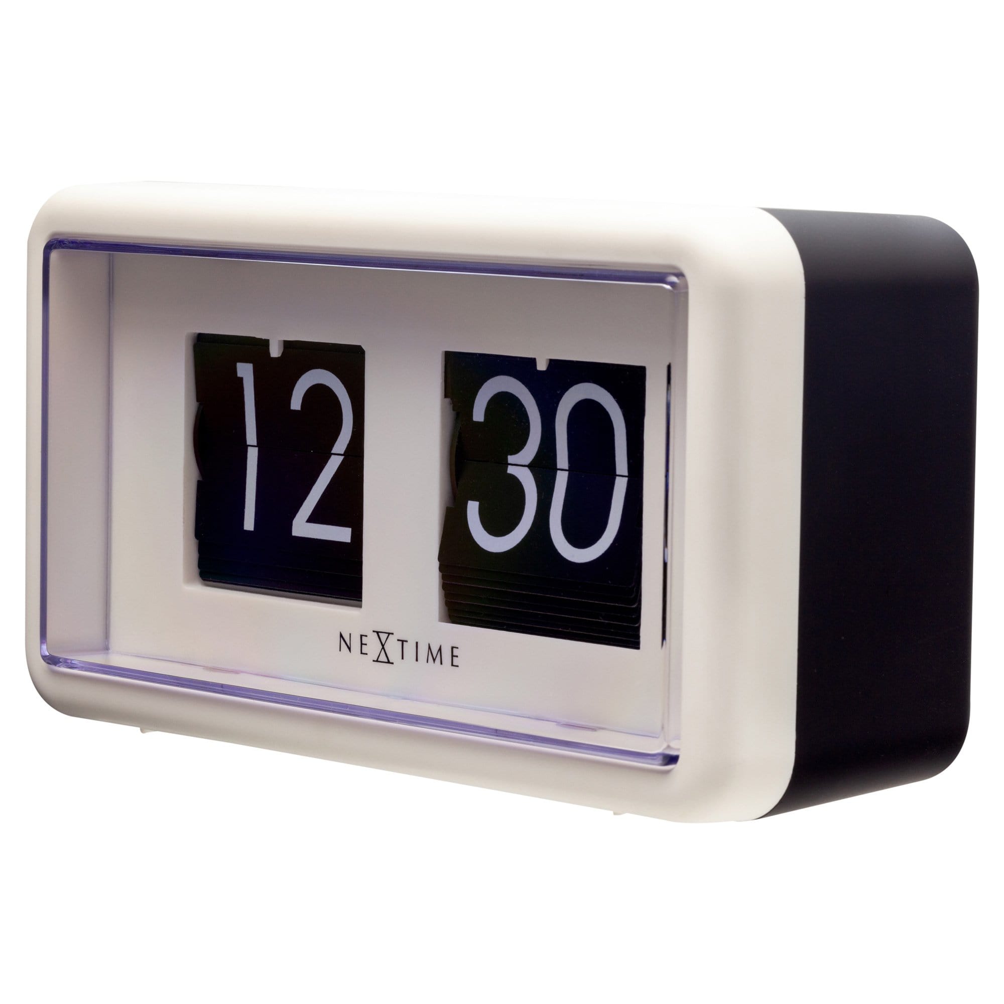 nextime-flip-clock-tisch-oder-wanduhr-18x10x7-cm-retro-design image 1