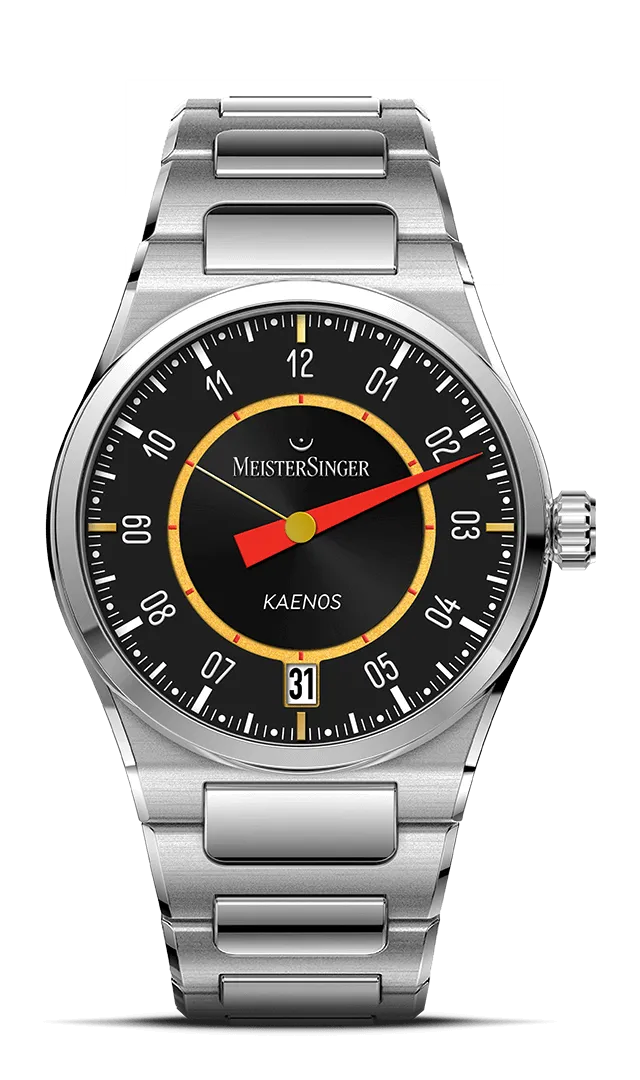 meistersinger-x-alain-silberstein-edition-kaenos-grand-date-einzeiger-armbanduhr image 1