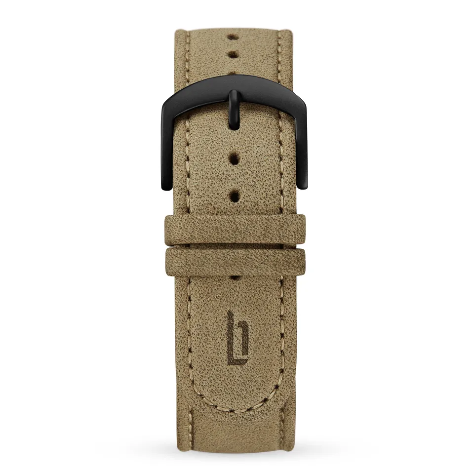 lilienthal-berlin-lederarmband-khaki-wechselarmband image 1