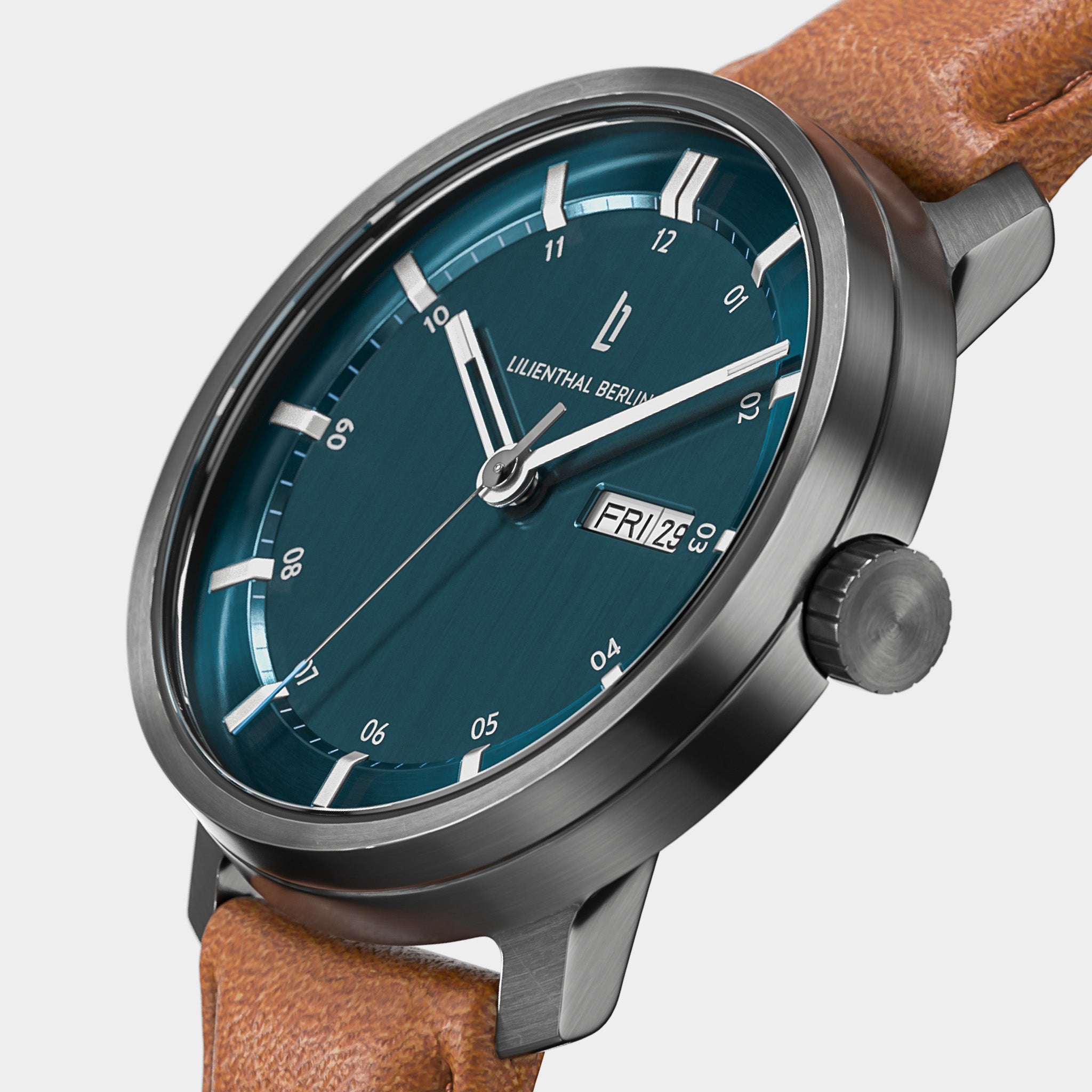 lilienthal-berlin-neolux-day-date-automatik-uhr-dark-silver-blue image 2