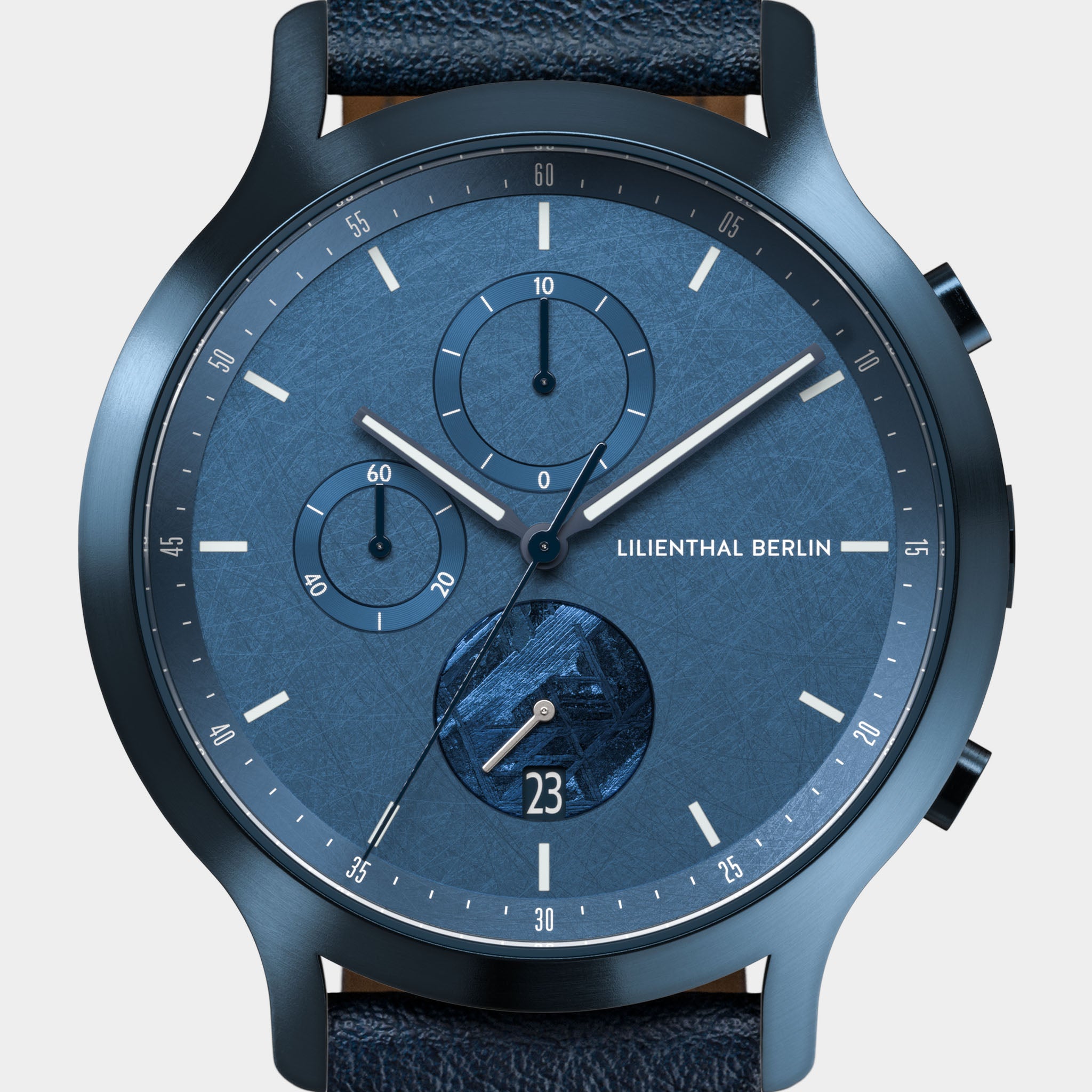 lilienthal-berlin-chronograph-meteorite-stellar-blue-chronograph-mit-meteorit-2 image 6