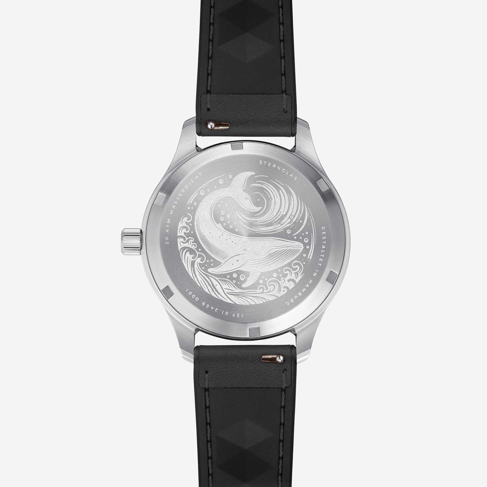 sternglas-marus-2-0-herrenuhr-42-mm-kautschuk-schwarz image 7