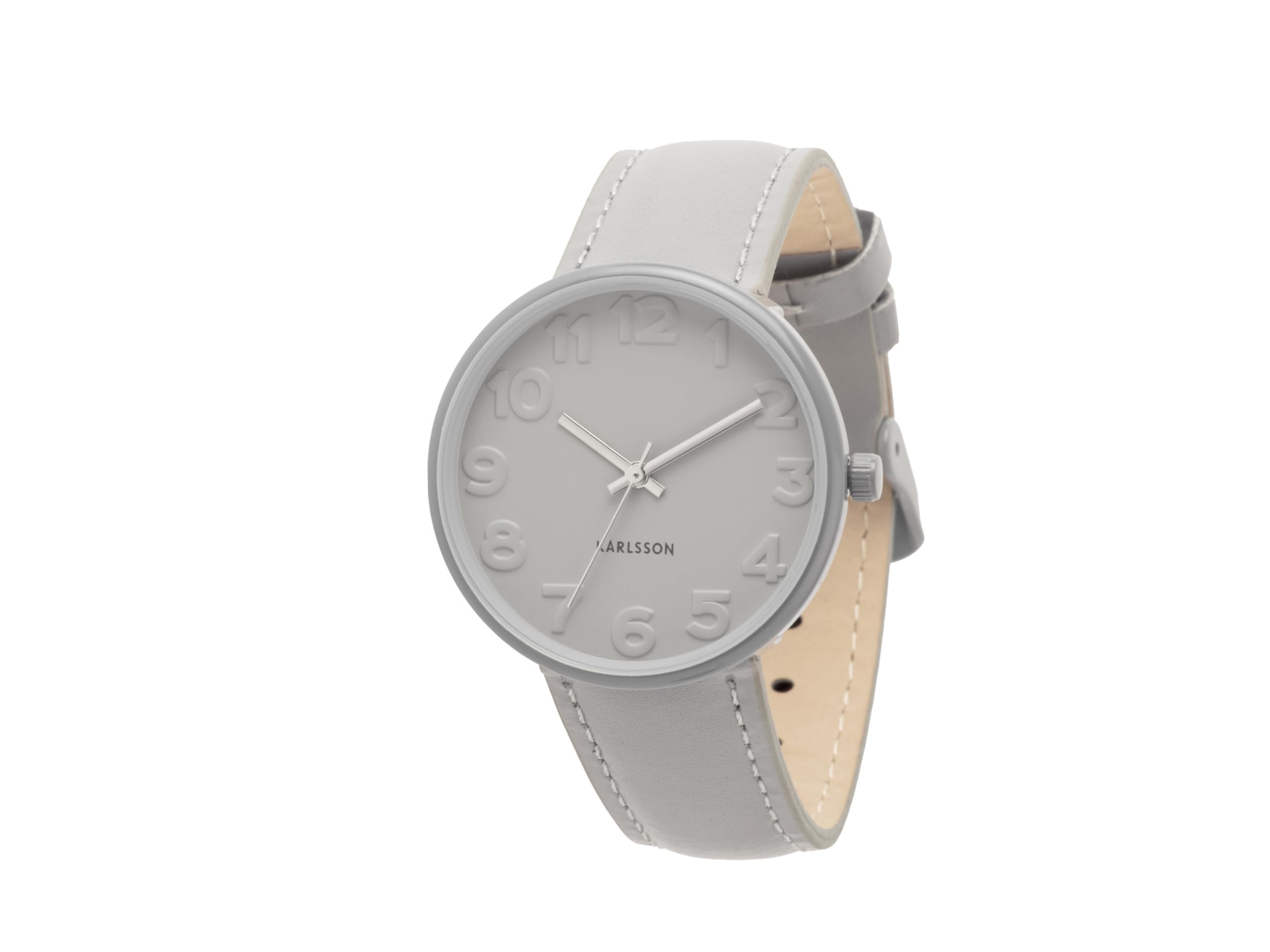 karlsson-ms-grey-damen-armbanduhr-stahl-mausgrau-3-2-cm image 3