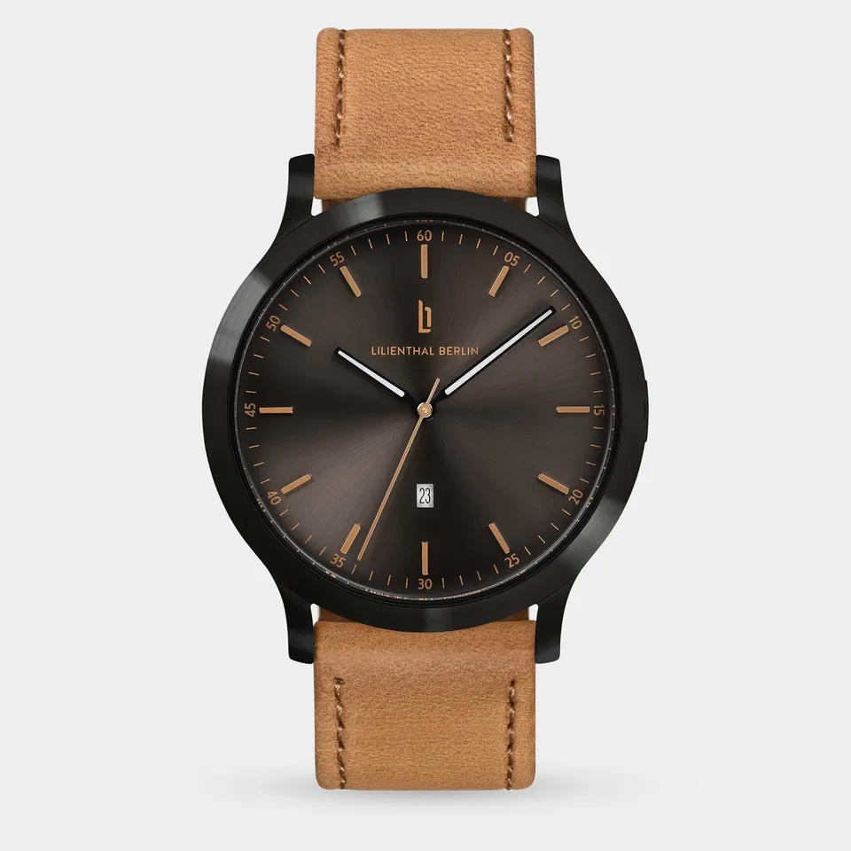 lilienthal-berlin-huxley-black-bronze-uhr-40-mm image 1
