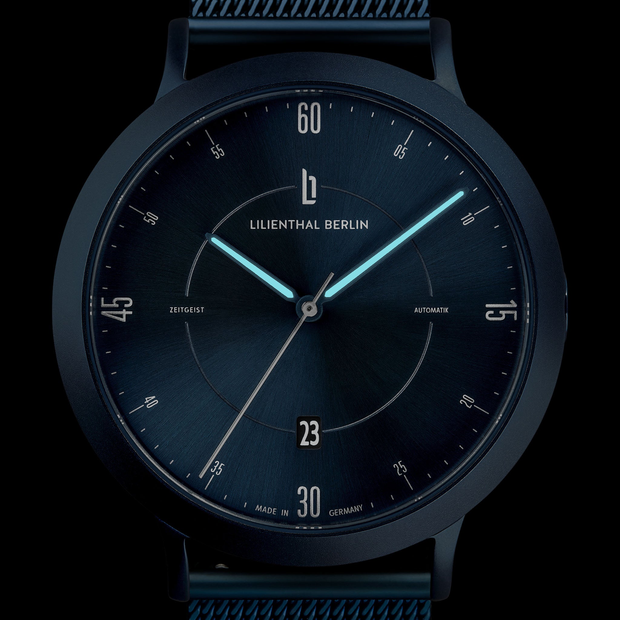 lilienthal-berlin-zeitgeist-automatik-armbanduhr-all-blue image 8