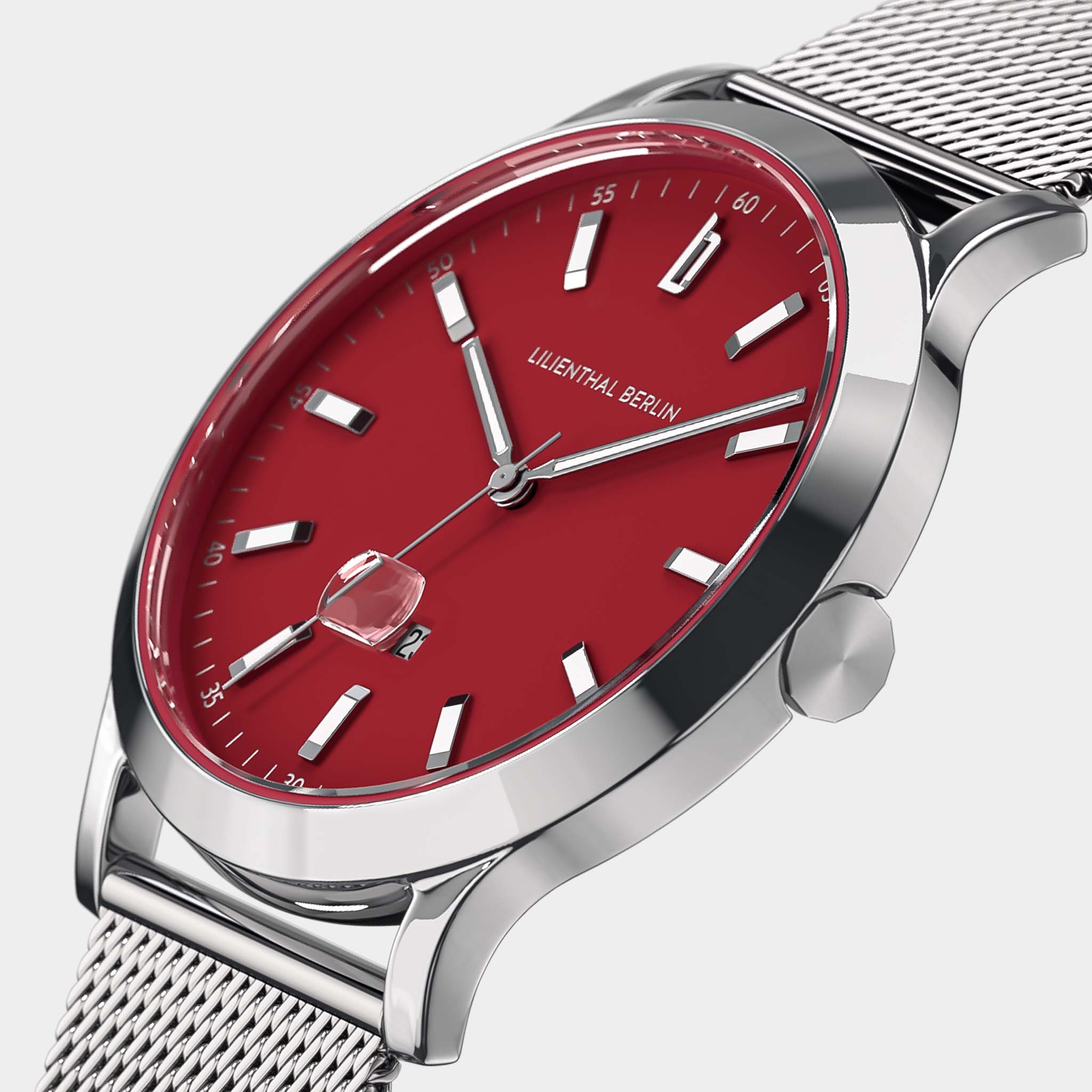 lilienthal-berlin-huxley-ii-armbanduhr-crimson-red image 2