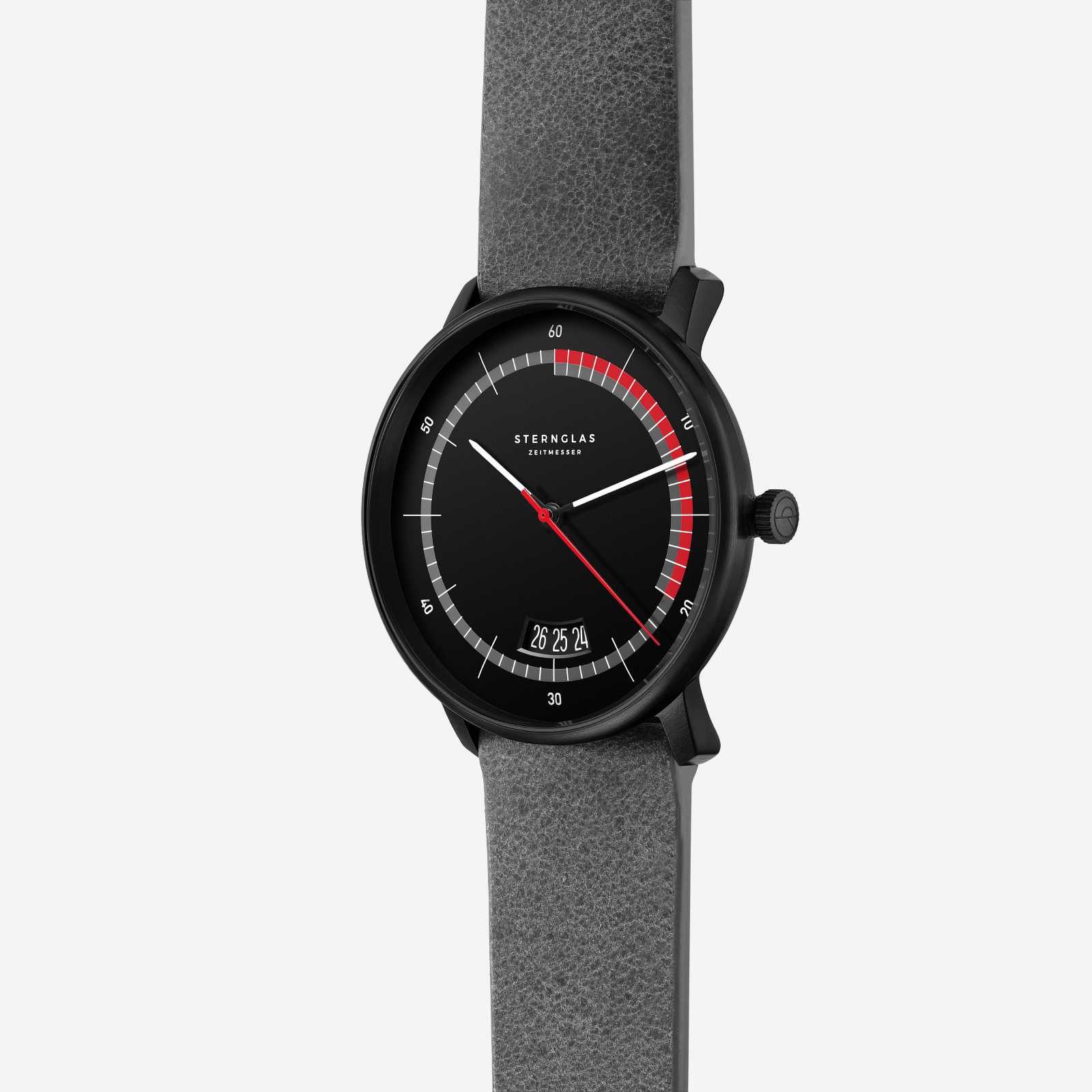 sternglas-naos-edition-sport-38-mm-limitierte-sportuhr-mit-rotem-sekundenzeiger image 4