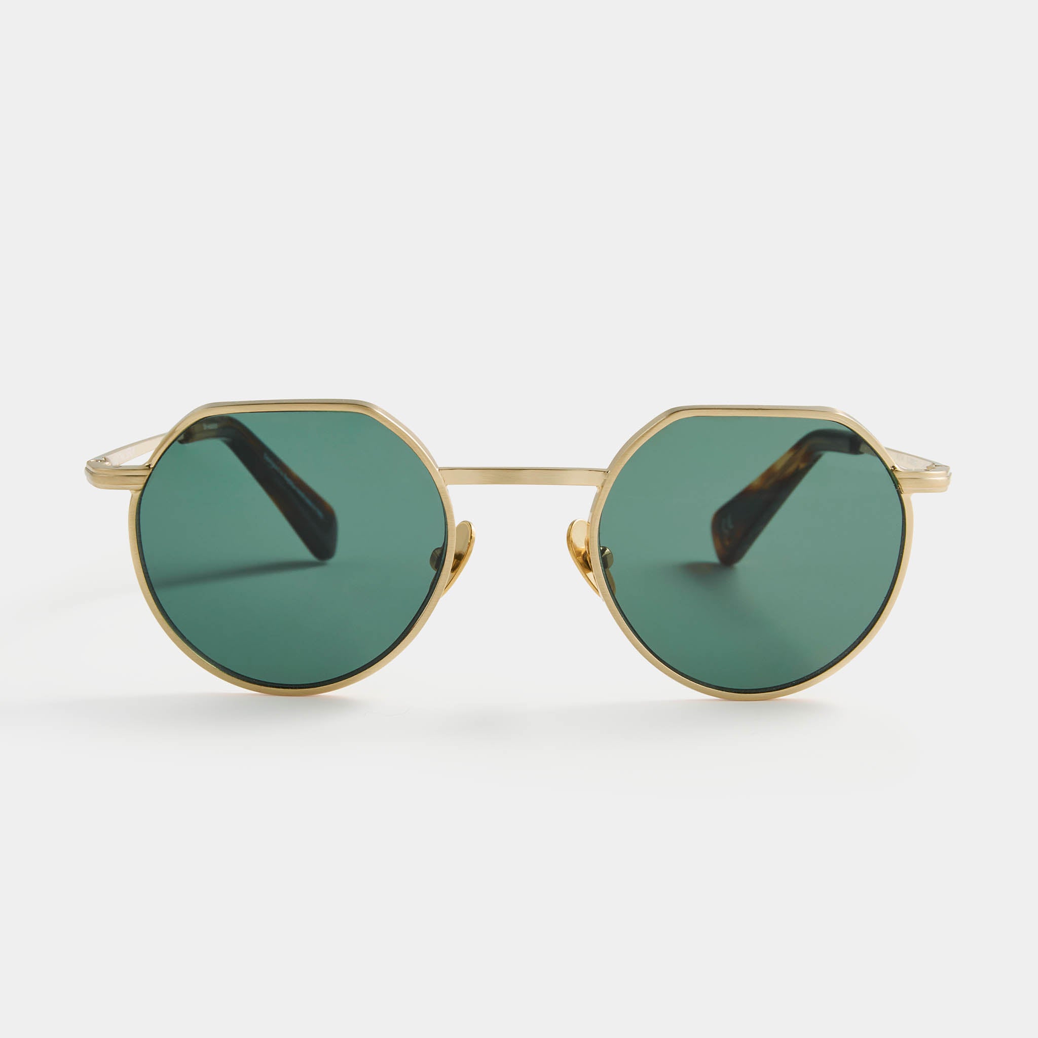 lilienthal-berlin-nu-jazz-sonnenbrille-brushed-gold-tortoise-green image 1