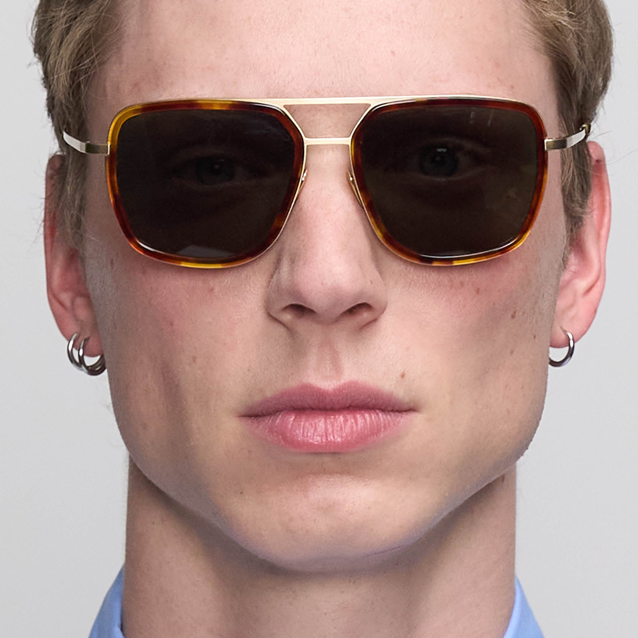 lilienthal-berlin-aero-funk-sonnenbrille-brushed-gold-brown-green image 3