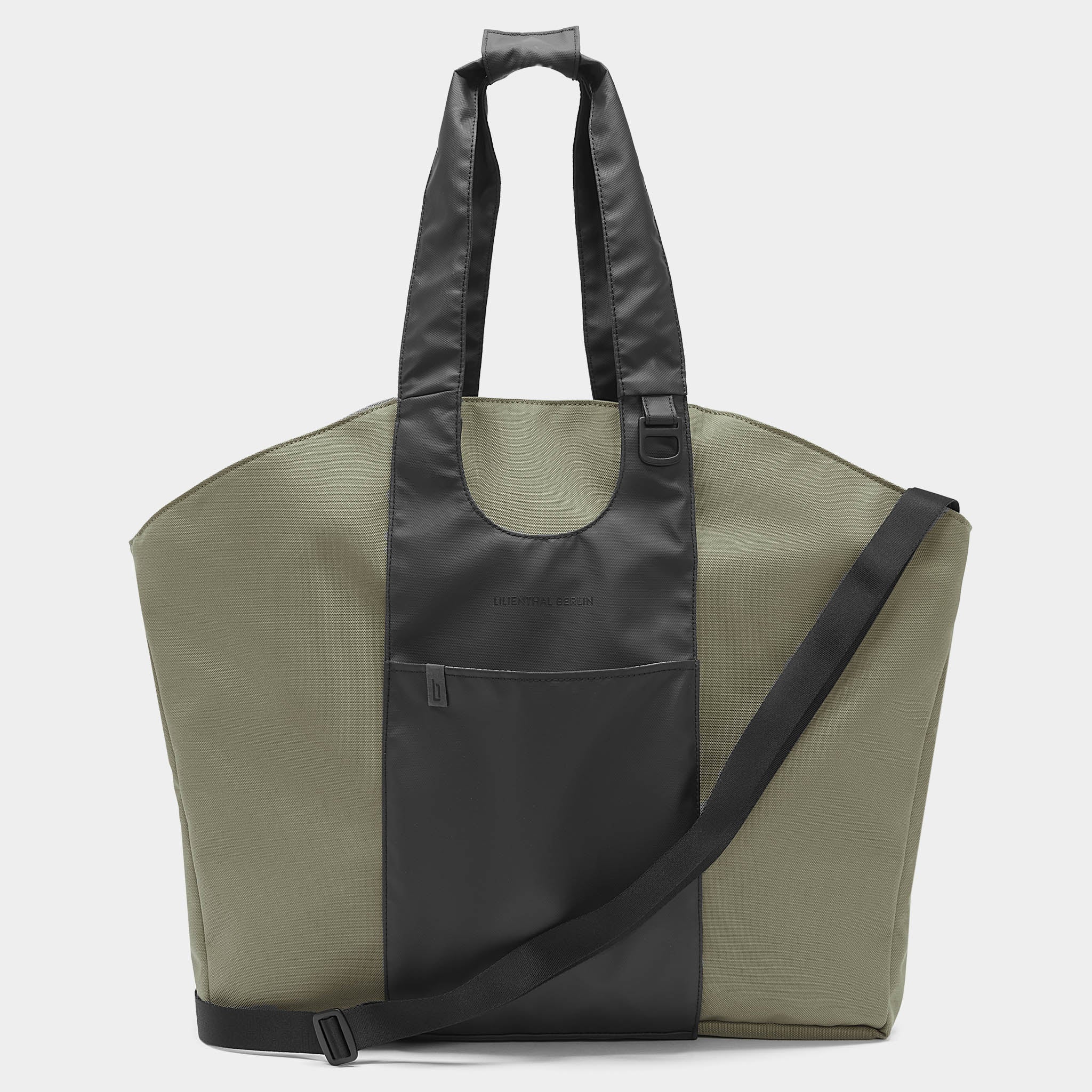 lilienthal-berlin-urbaneer-tote-bag-utility-olive-green-tote-crossbody-tasche image 1