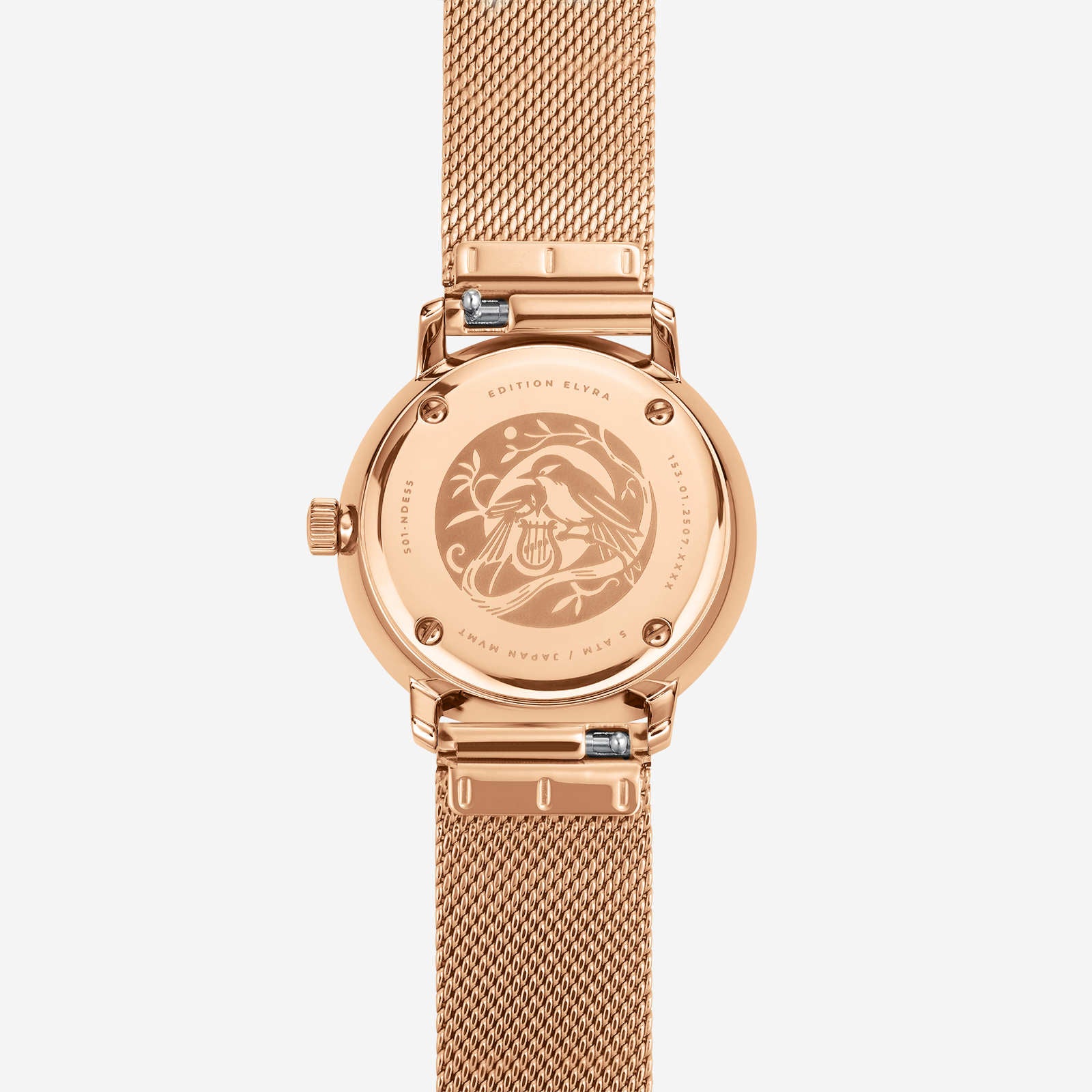 sternglas-naos-xs-edition-elyra-damenuhr-ros-gold-33-mm-leder image 7