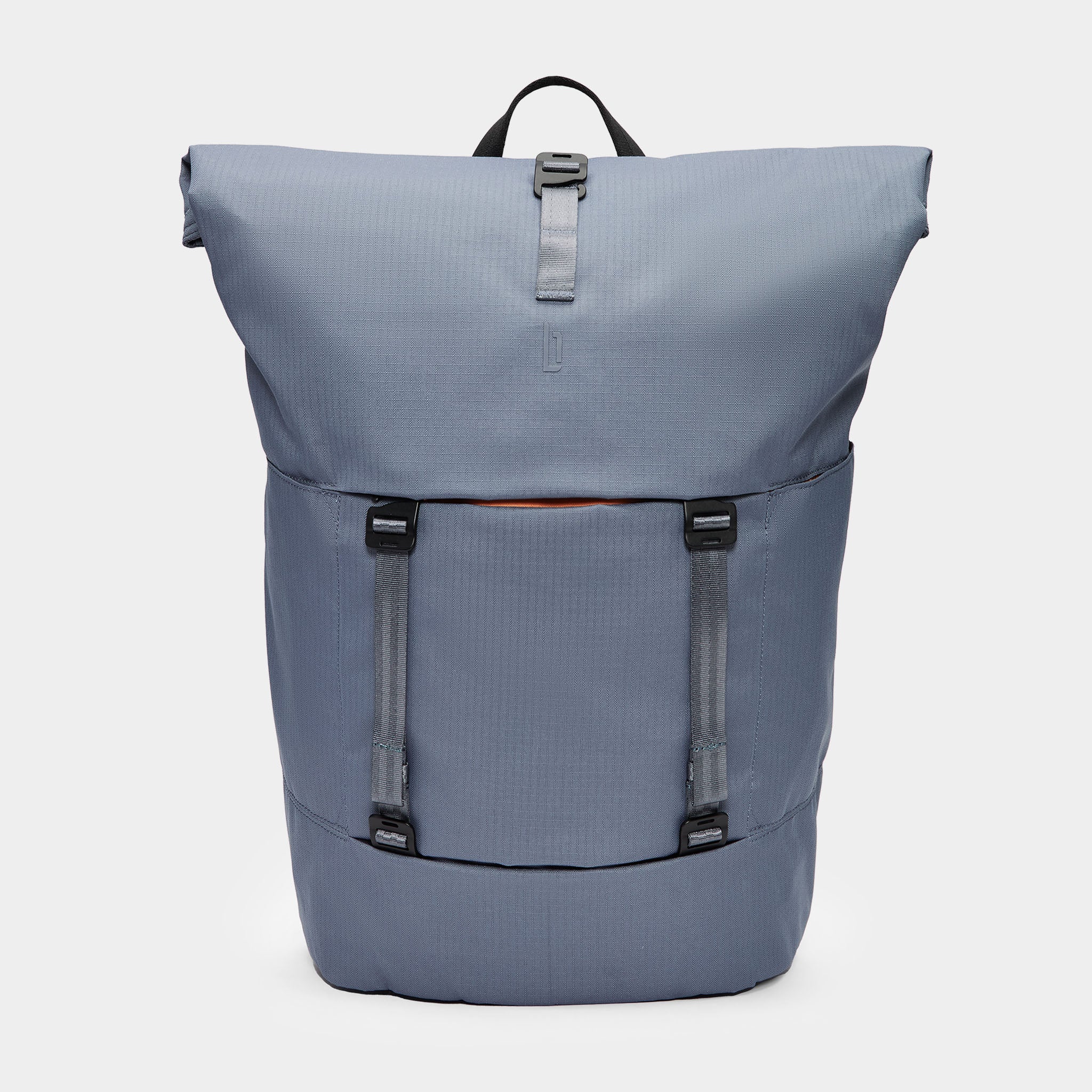 lilienthal-berlin-urbaneer-rolltop-rucksack-slate-blue image 1