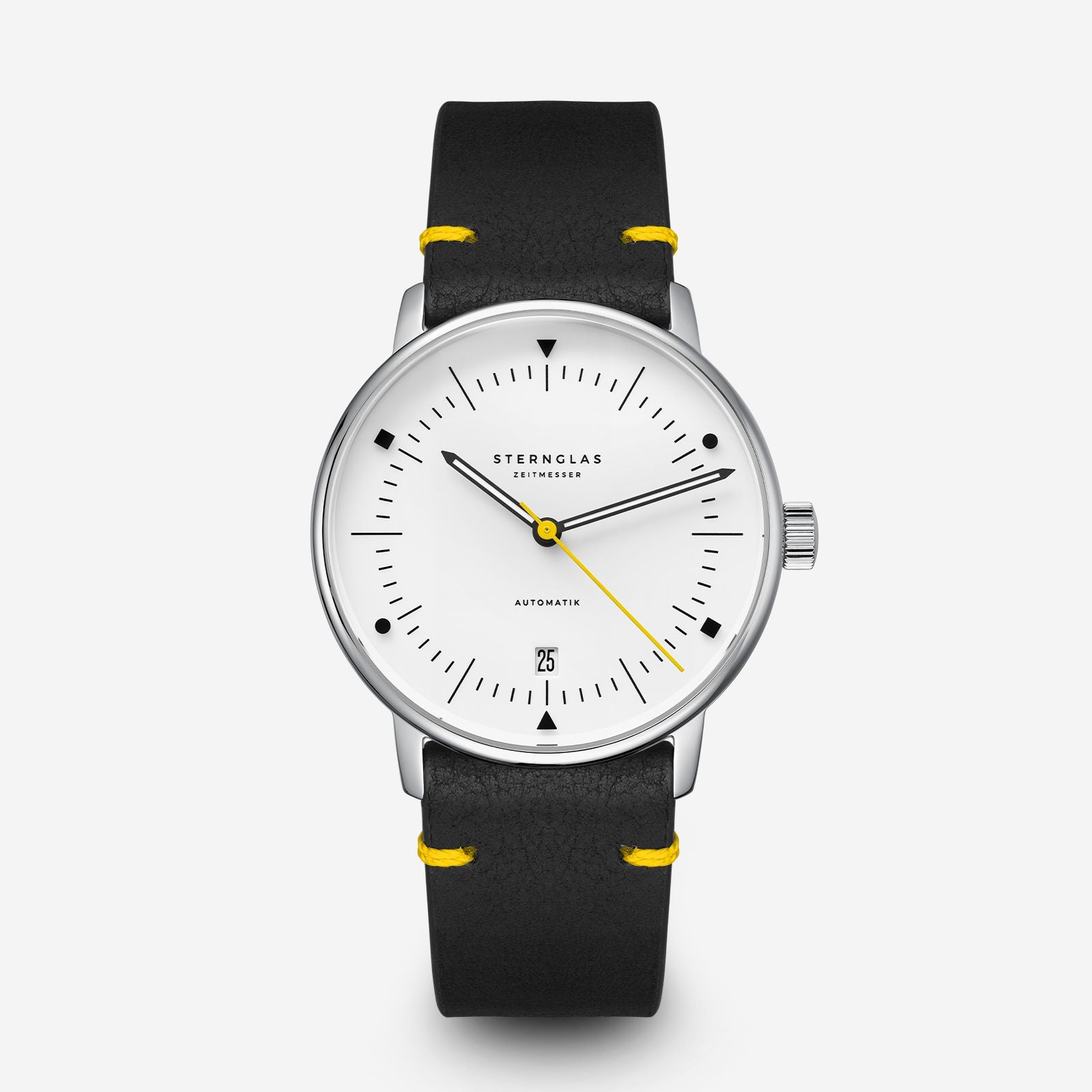 sternglas-naos-automatik-edition-bauhaus-x-gelb-herrenuhr-38-mm image 1