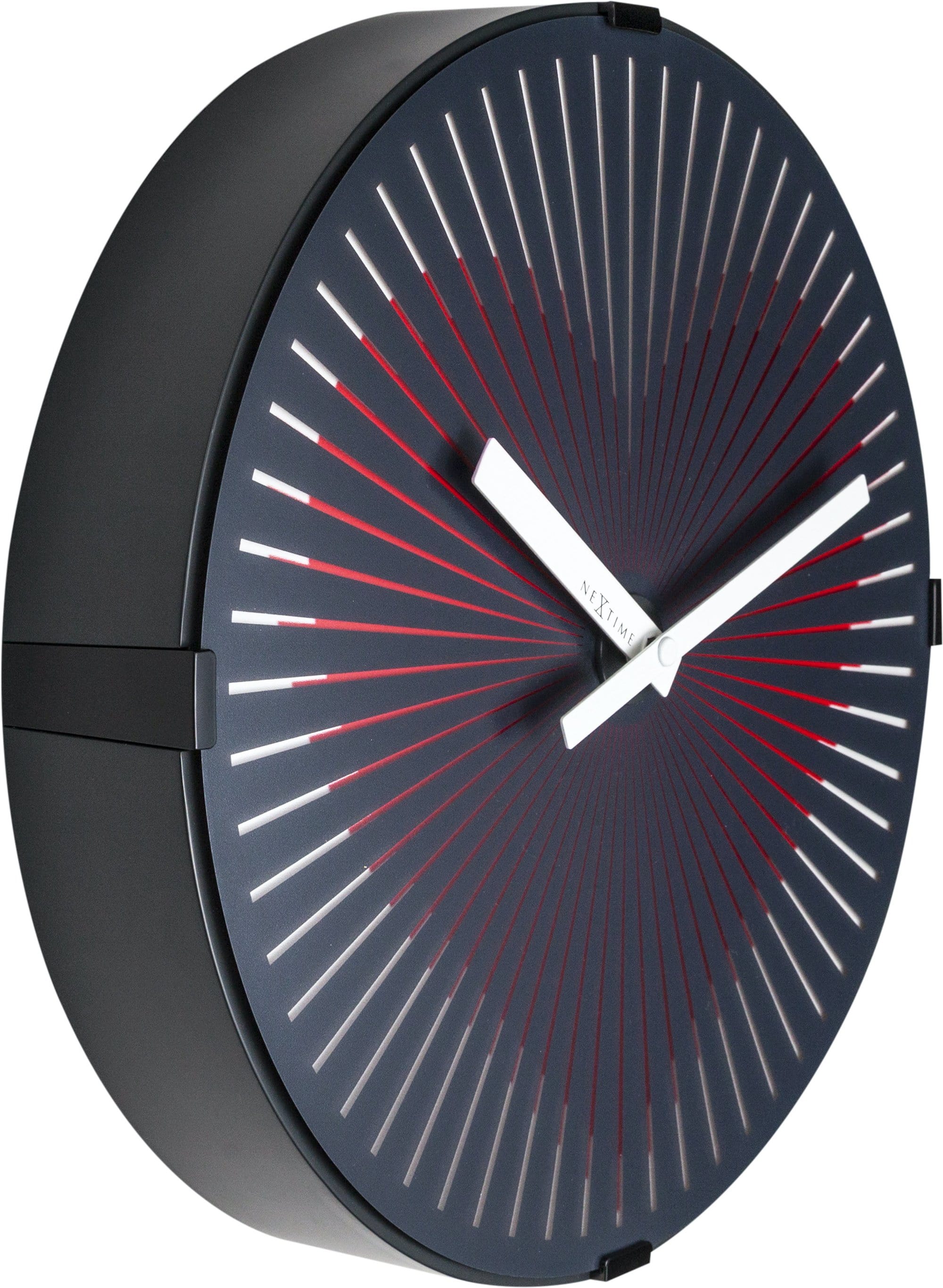 nextime-motion-heart-red-motion-wanduhr-analog-30-5-cm-rot image 3