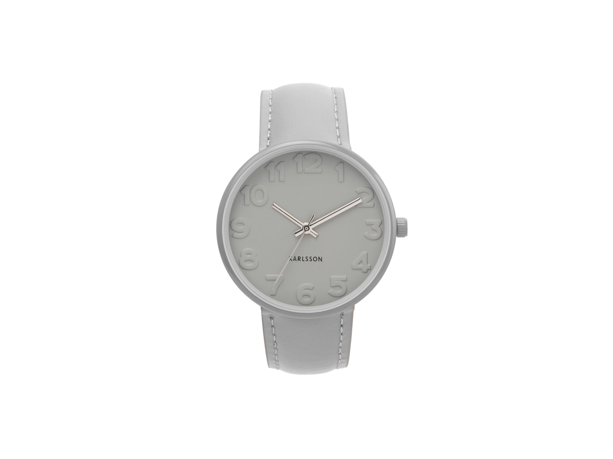 karlsson-ms-grey-damen-armbanduhr-stahl-mausgrau-3-2-cm image 1