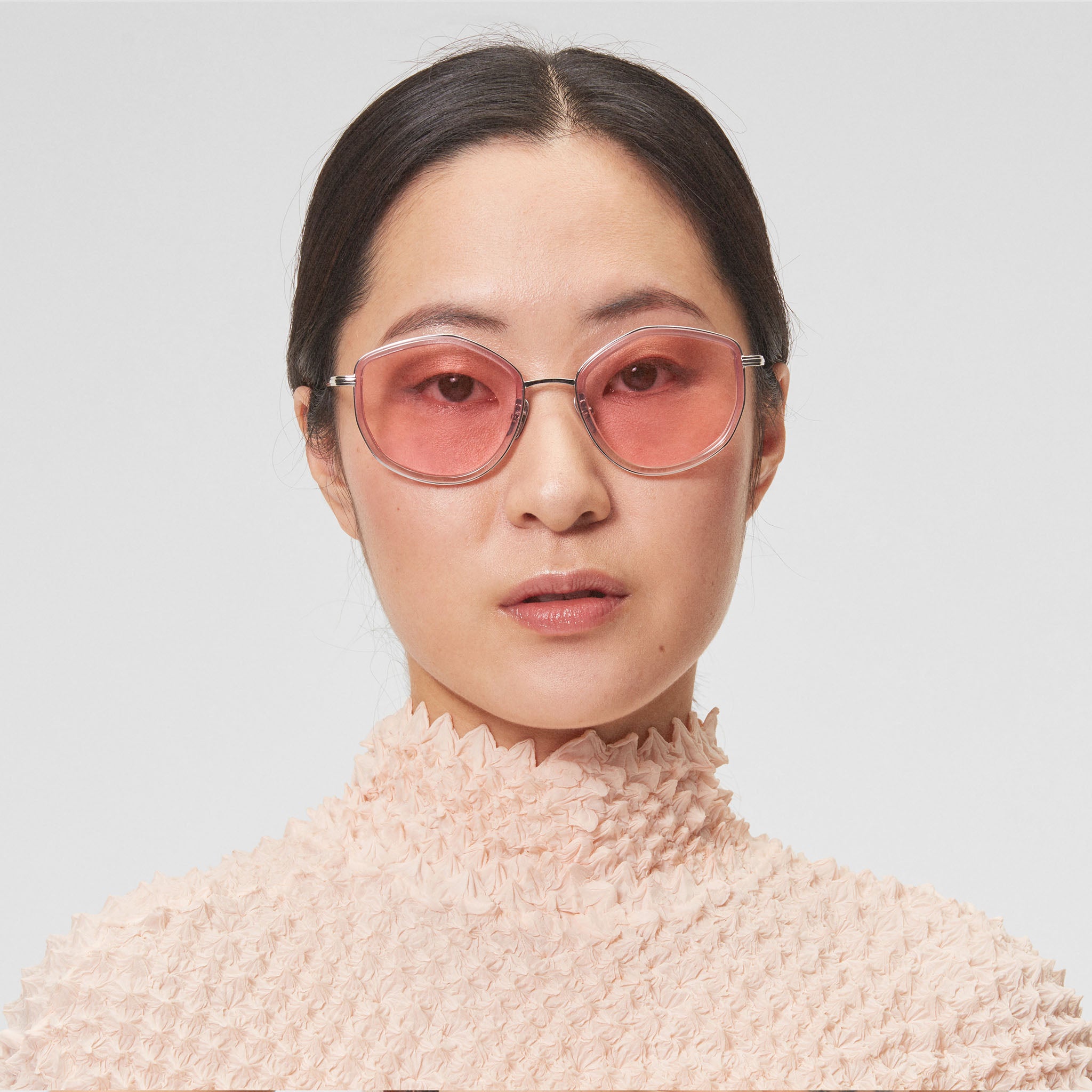lilienthal-berlin-bit-pop-sonnenbrille-silver-pixie-rose image 4