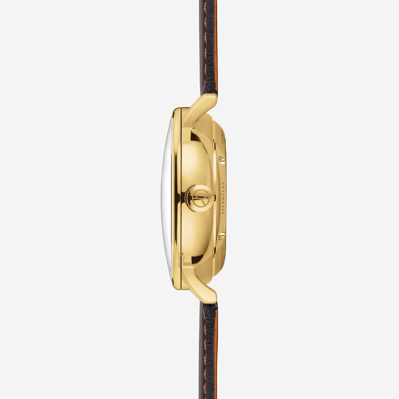 sternglas-naos-automatik-herrenuhr-38-mm-dunkelgr-n-gold-edelstahl image 6