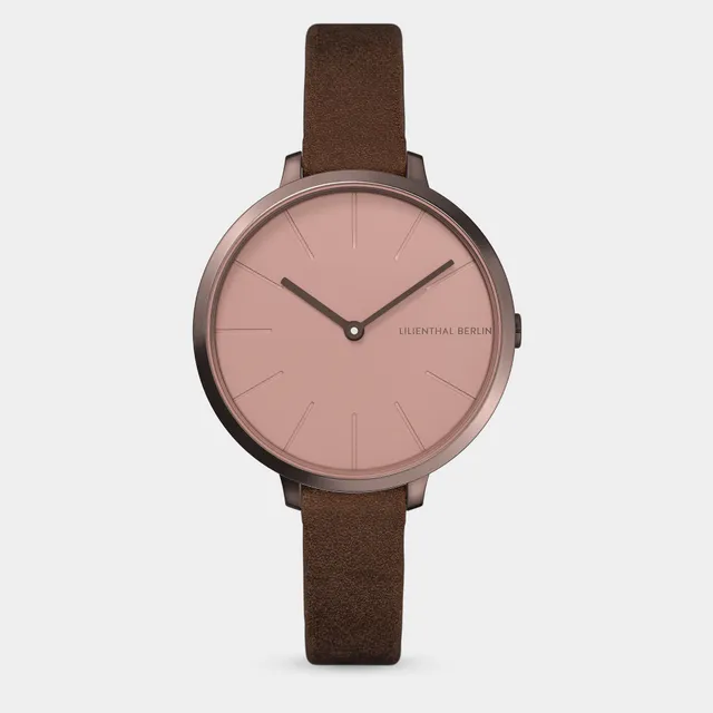 lilienthal-berlin-rosalux-damenuhr-smoky-taupe-30-mm-edelstahl image 1