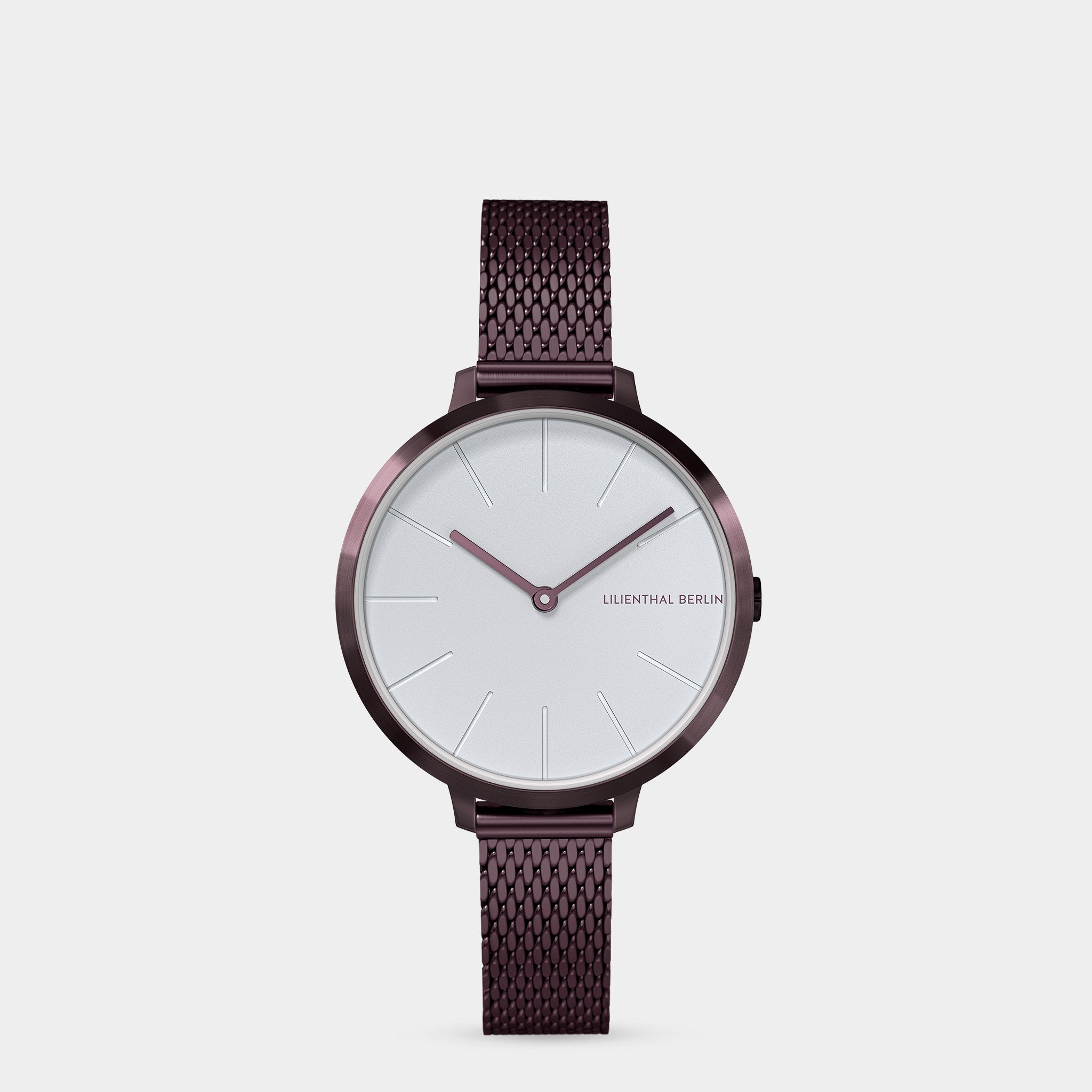 lilienthal-berlin-rosalux-burgundy-white-30-mm-armbanduhr image 1
