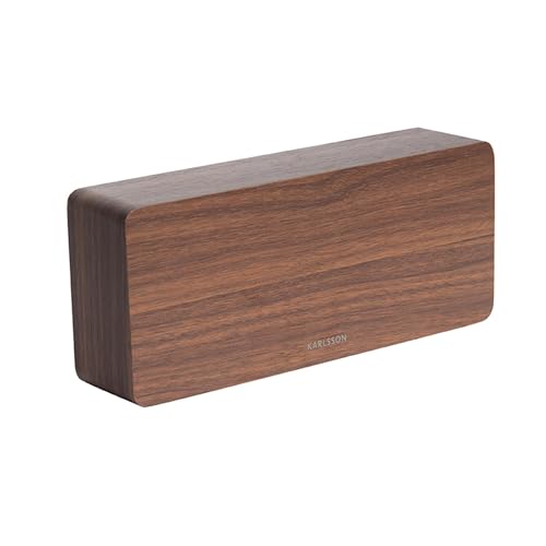 karlsson-wecker-tube-holz-led-wecker-dunkles-holzfurnier-21x9x4-5-cm image 7