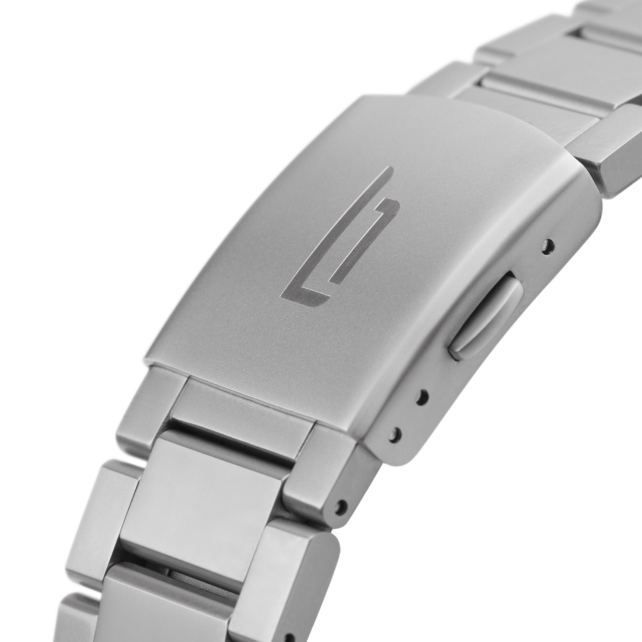 lilienthal-berlin-edelstahl-armband-silver-matte-f-r-lilienthal-1 image 2