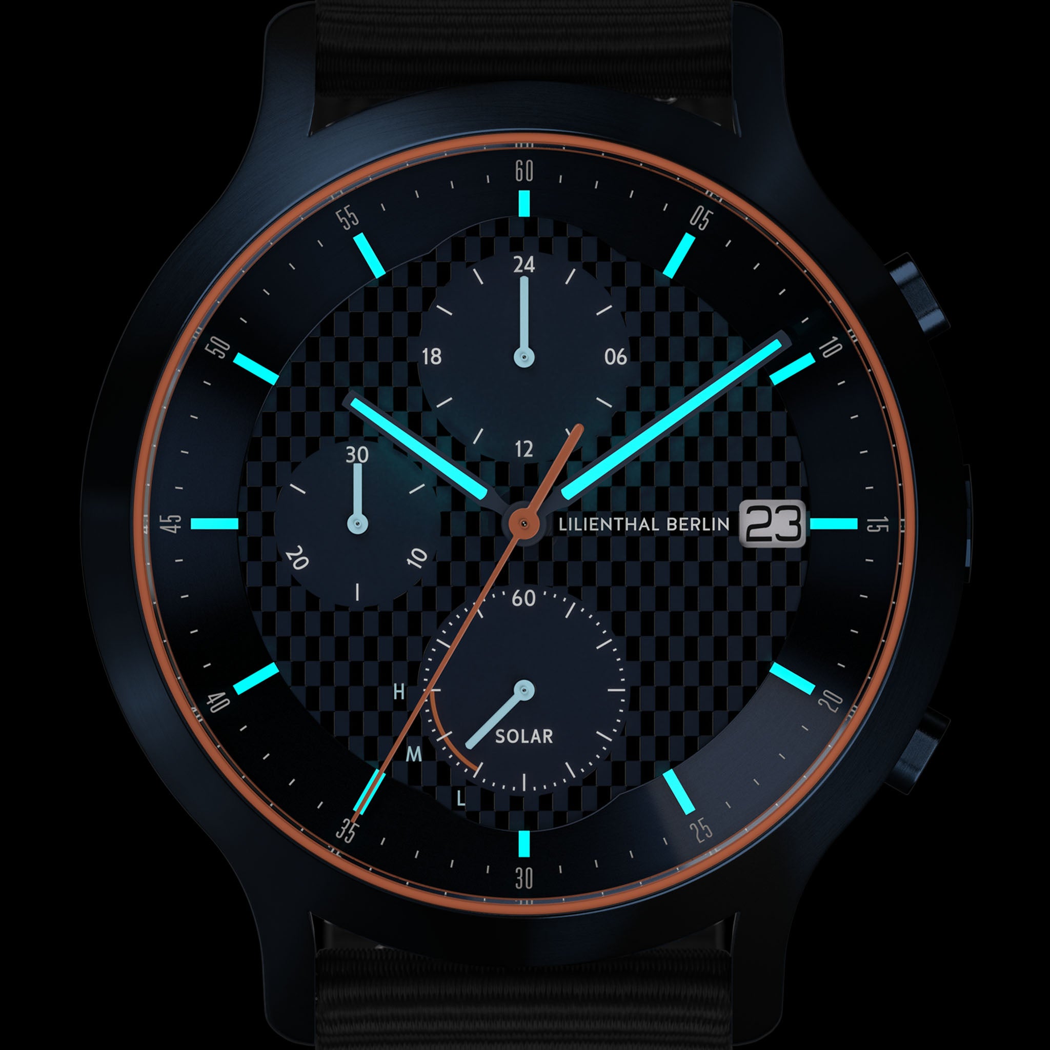 lilienthal-berlin-chronograph-solar-edition-iv-herrenuhr-carbon image 4