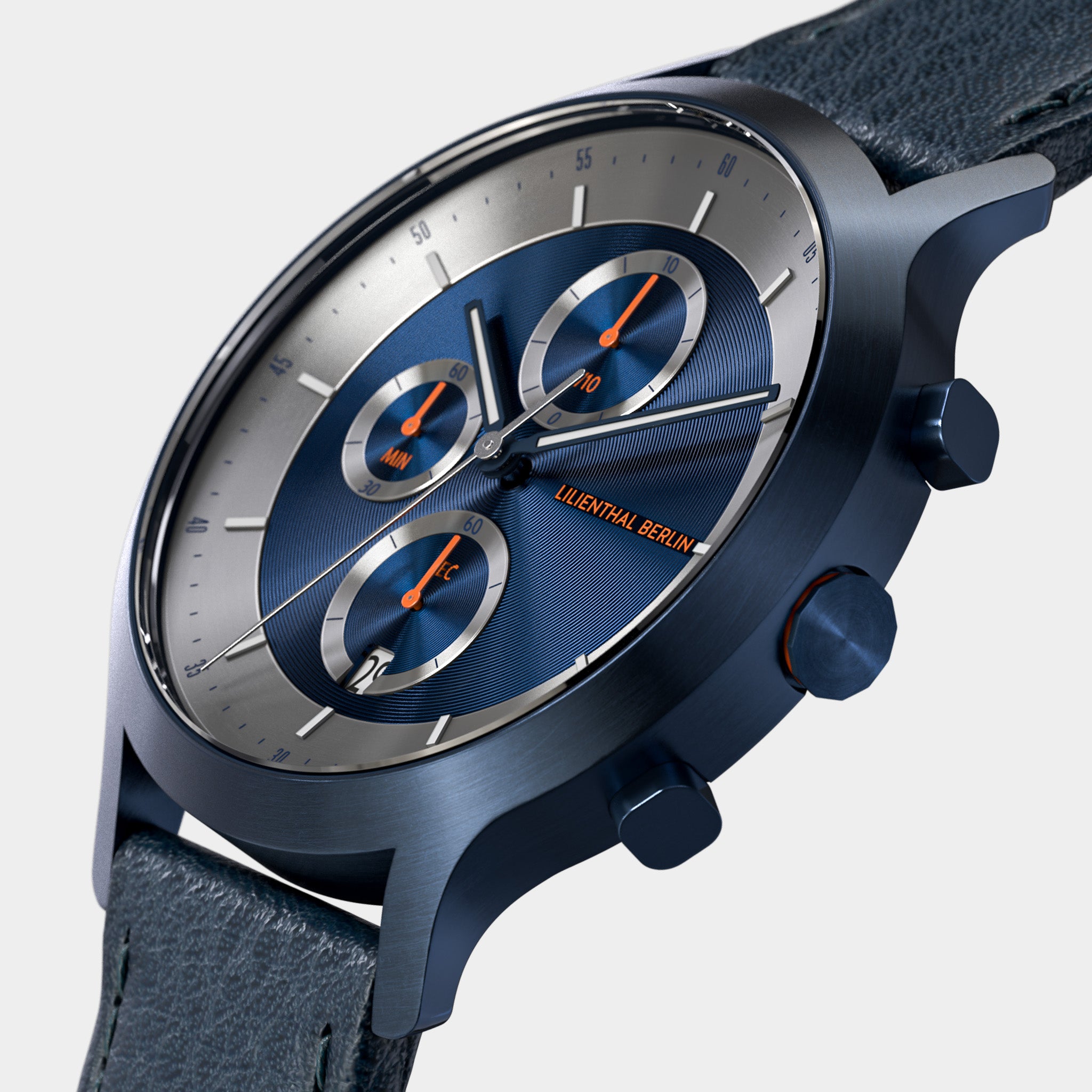 lilienthal-berlin-chronograph-lp-blue-silver-armbanduhr-2 image 2