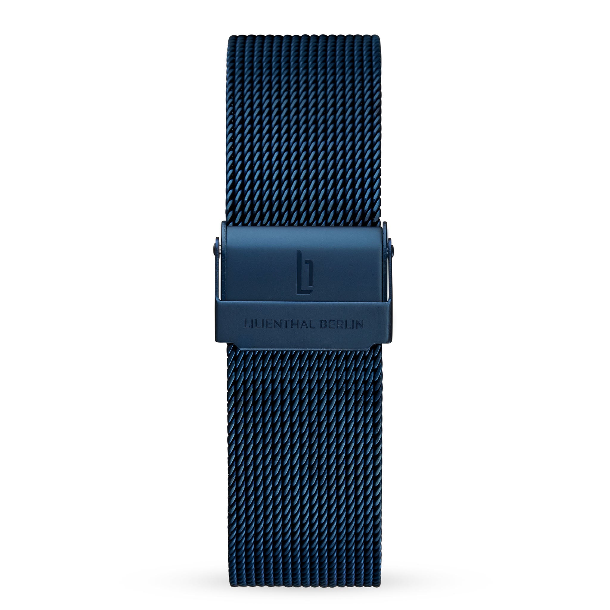 lilienthal-berlin-mesh-armband-blue-matte-wechselarmband image 1