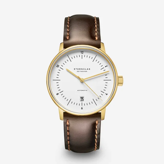 sternglas-naos-automatik-edition-heritage-herrenuhr-38-mm-gold image 1