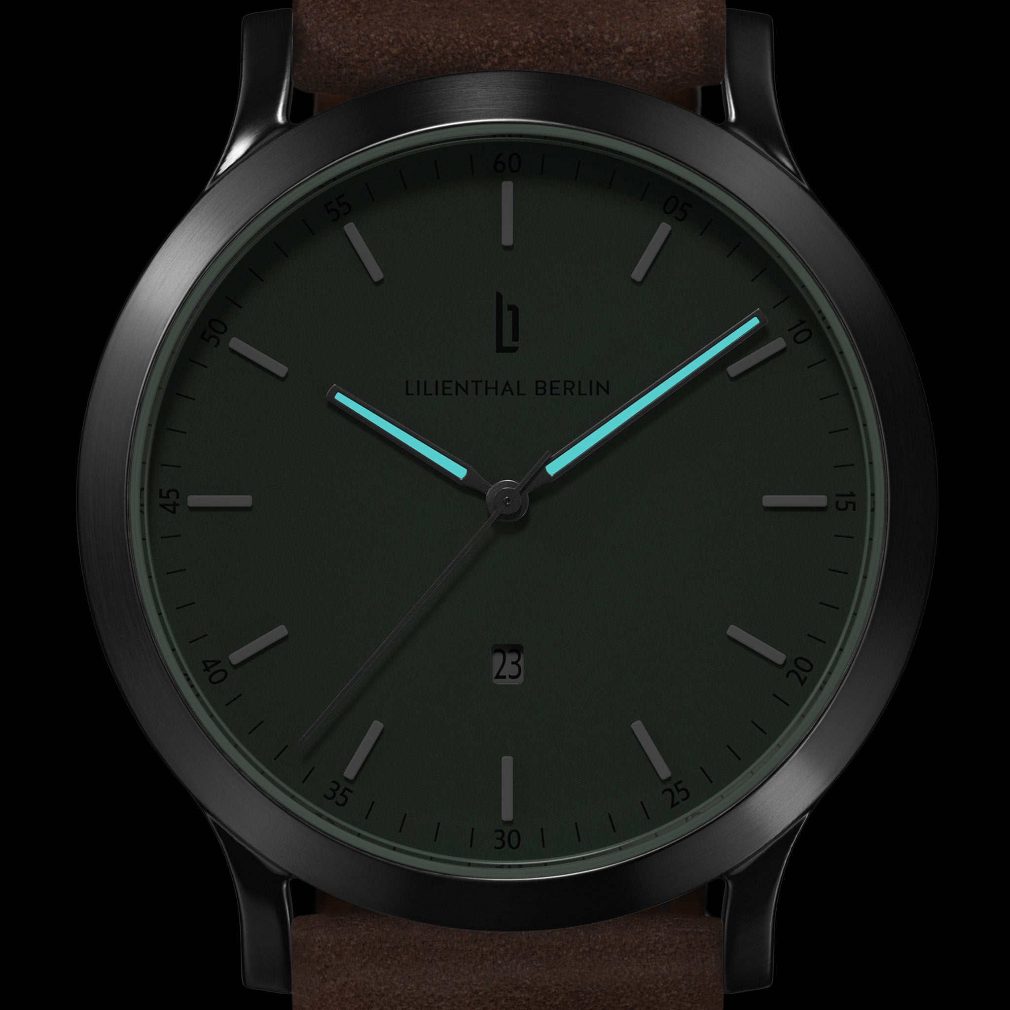 lilienthal-berlin-huxley-armbanduhr-silver-sage-green-40-mm image 7