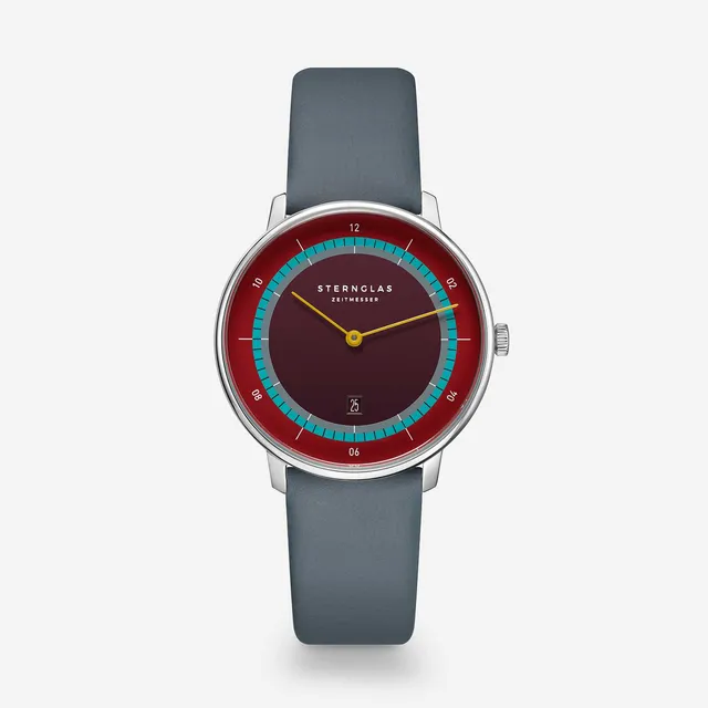 sternglas-naos-xs-edition-argo-rot-33mm-damenuhr-mit-saphirglas image 1