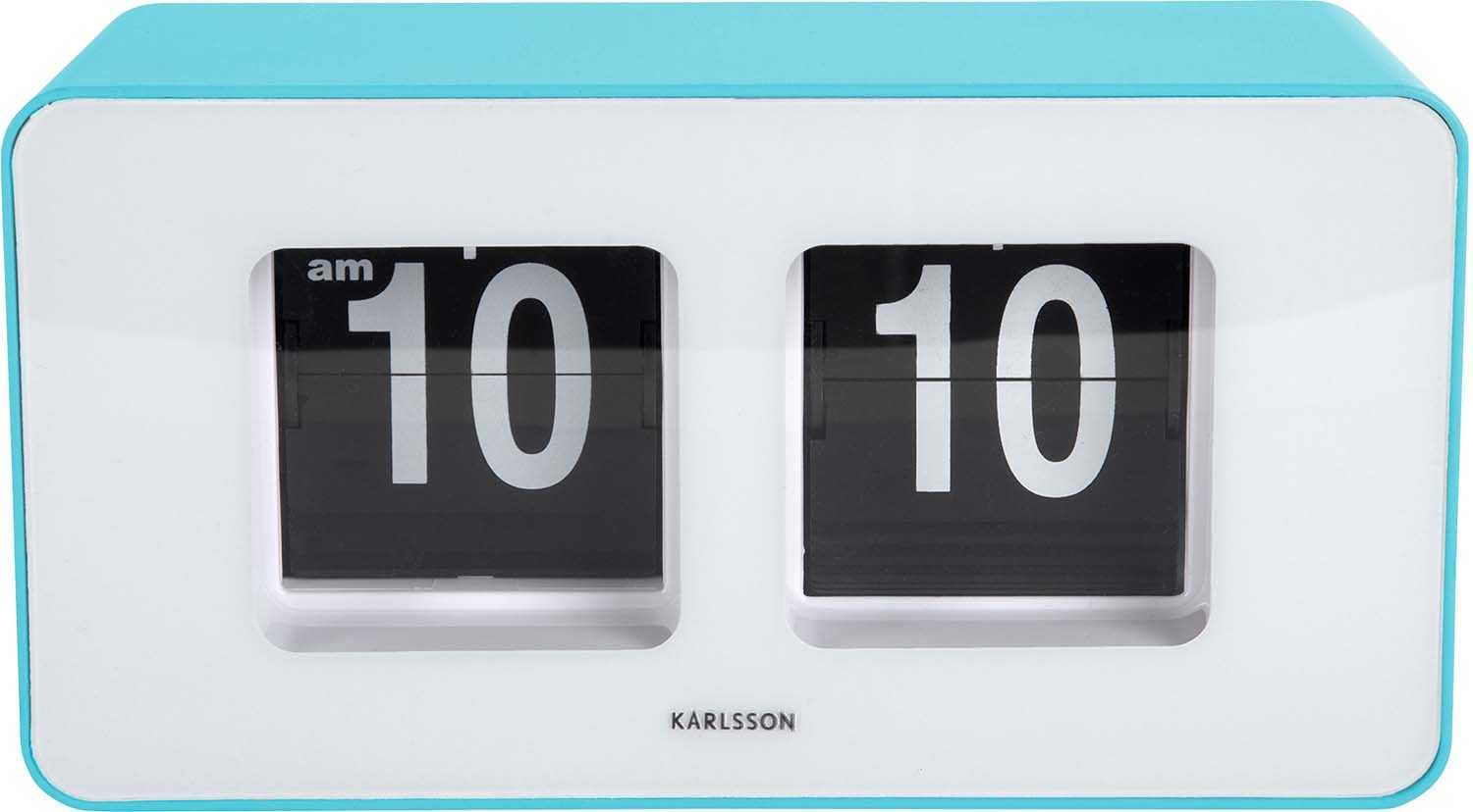 karlsson-funky-flip-mini-flip-uhr-t-rkis-7-x-17-7-x-9-2-cm image 3