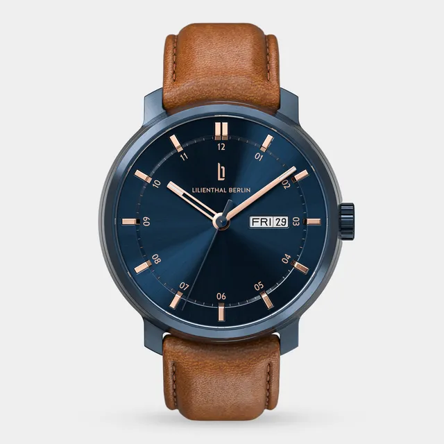 lilienthal-berlin-neolux-day-date-blue-rose-gold-automatik-herrenuhr image 1